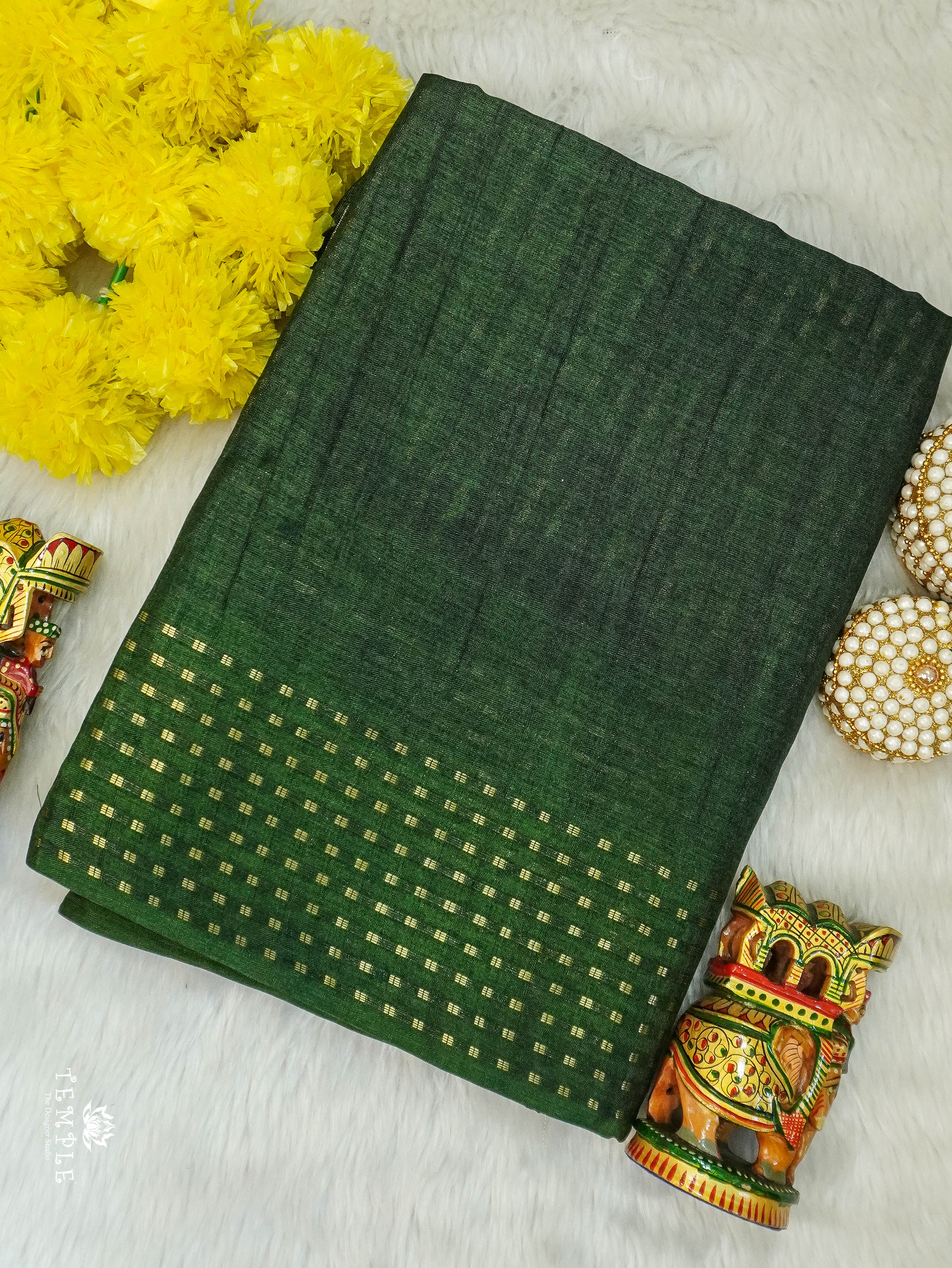Handloom Silk Saree | TTDS3106
