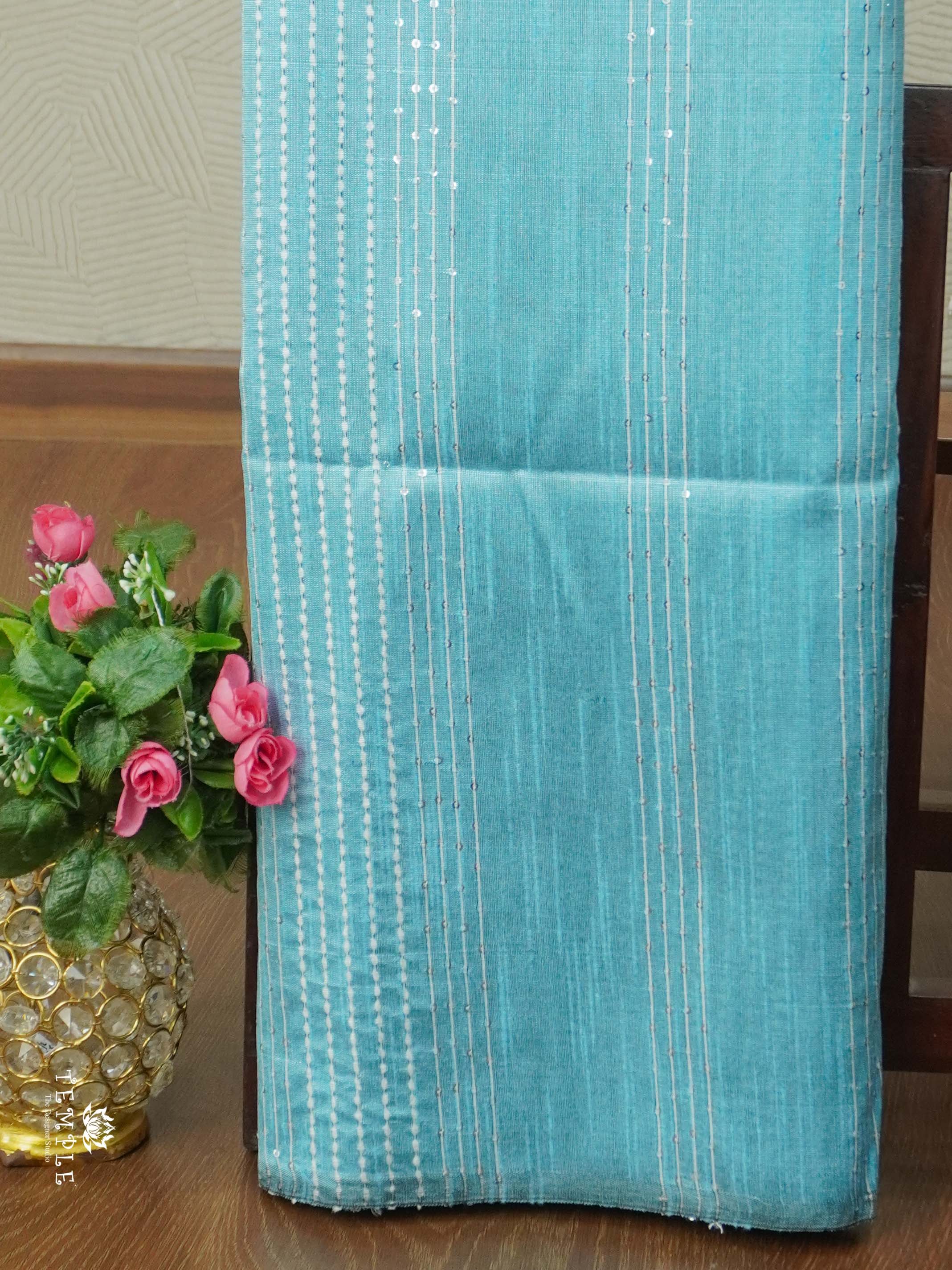 Raw Silk Saree with sequins Work | TTDS2100