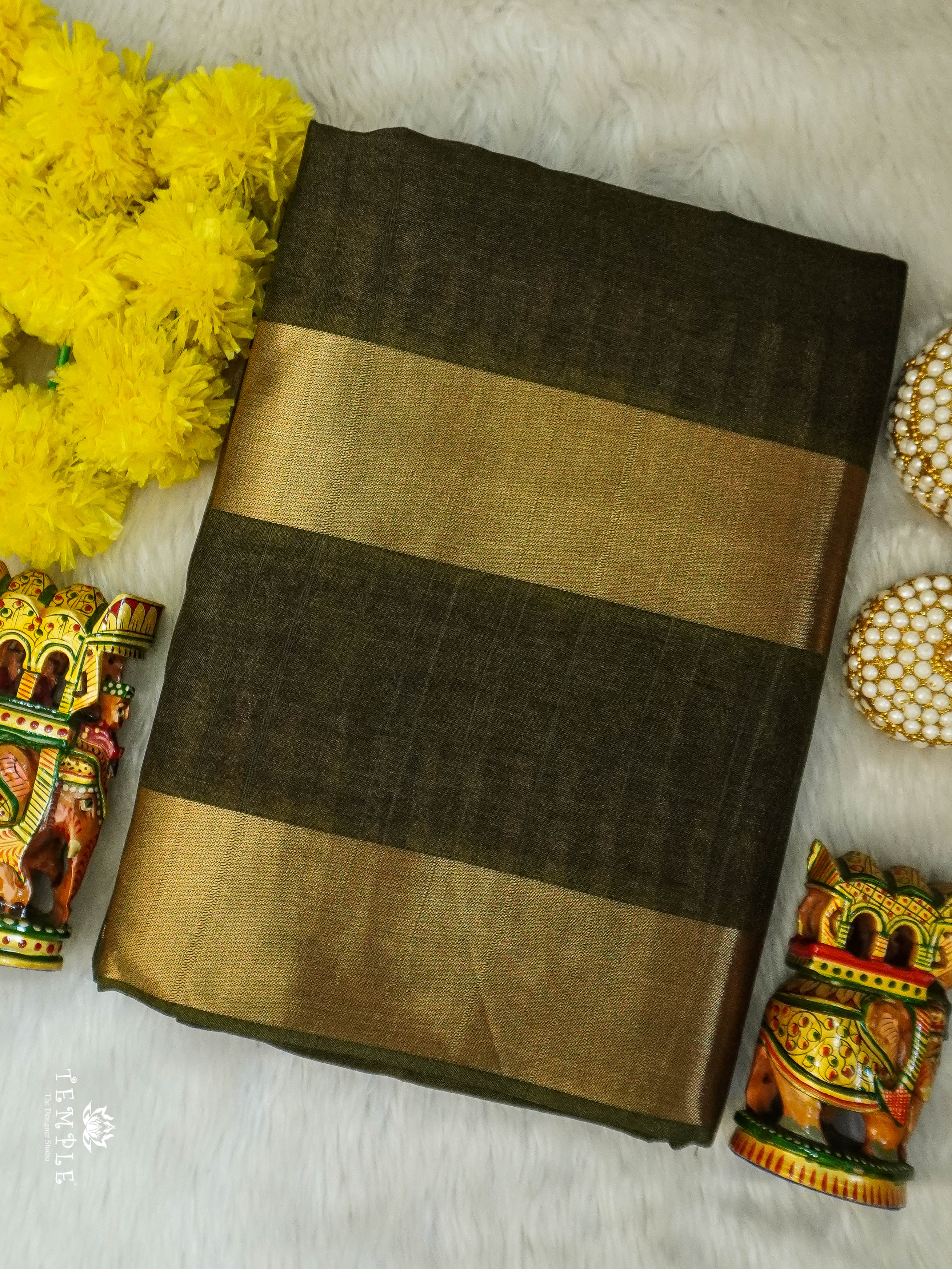 Handloom Matka Silk Saree | TTDS3119