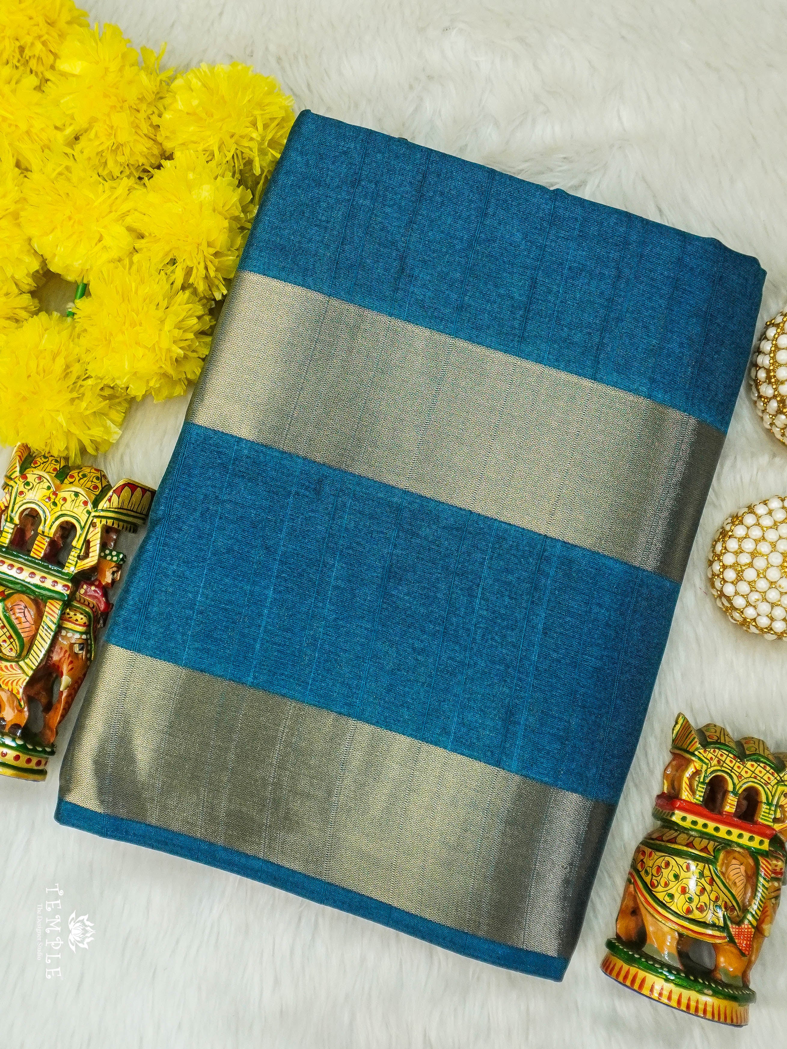 Handloom Matka Silk Saree | TTDS3119