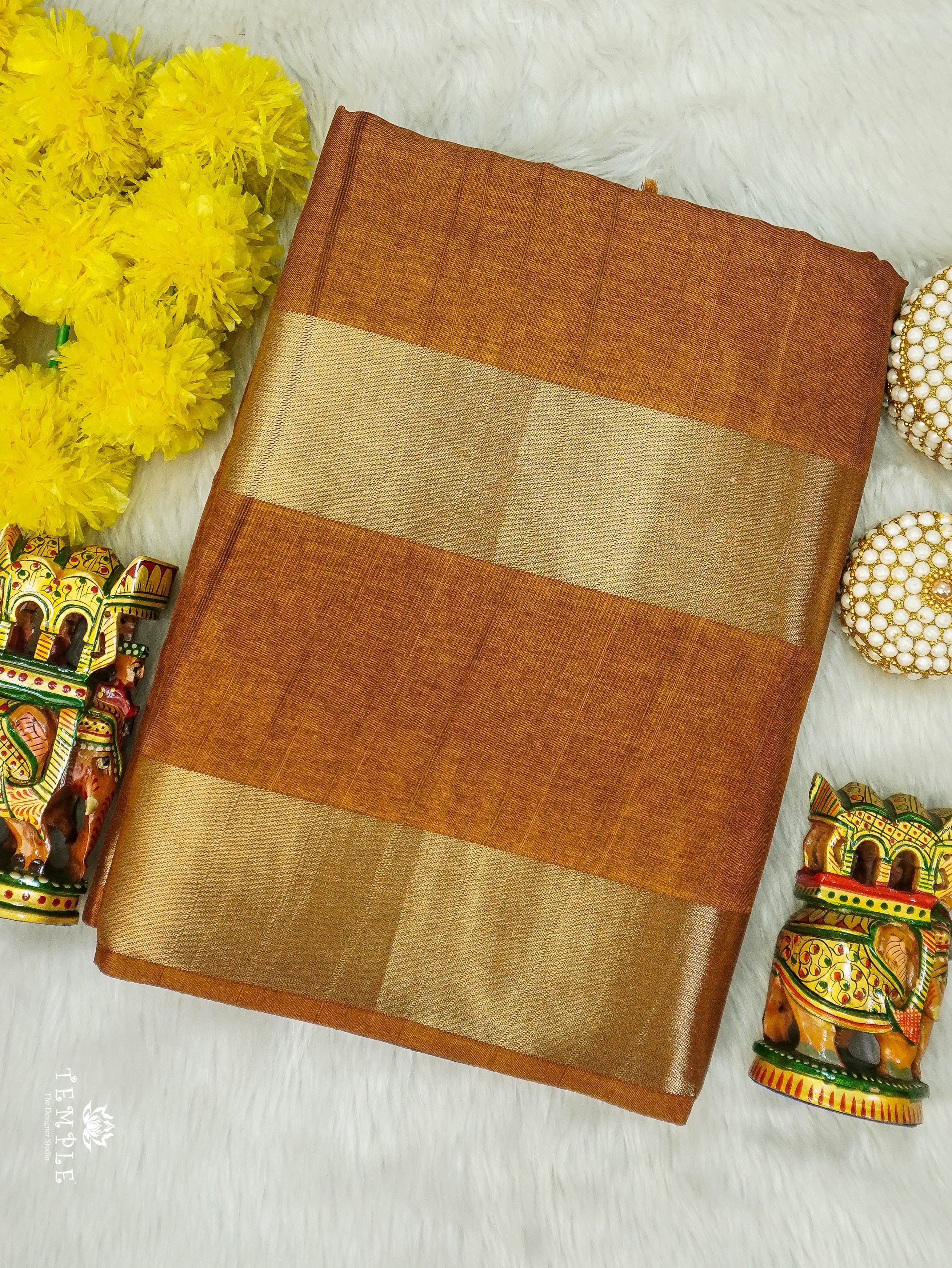 Handloom Matka Silk Saree | TTDS3119