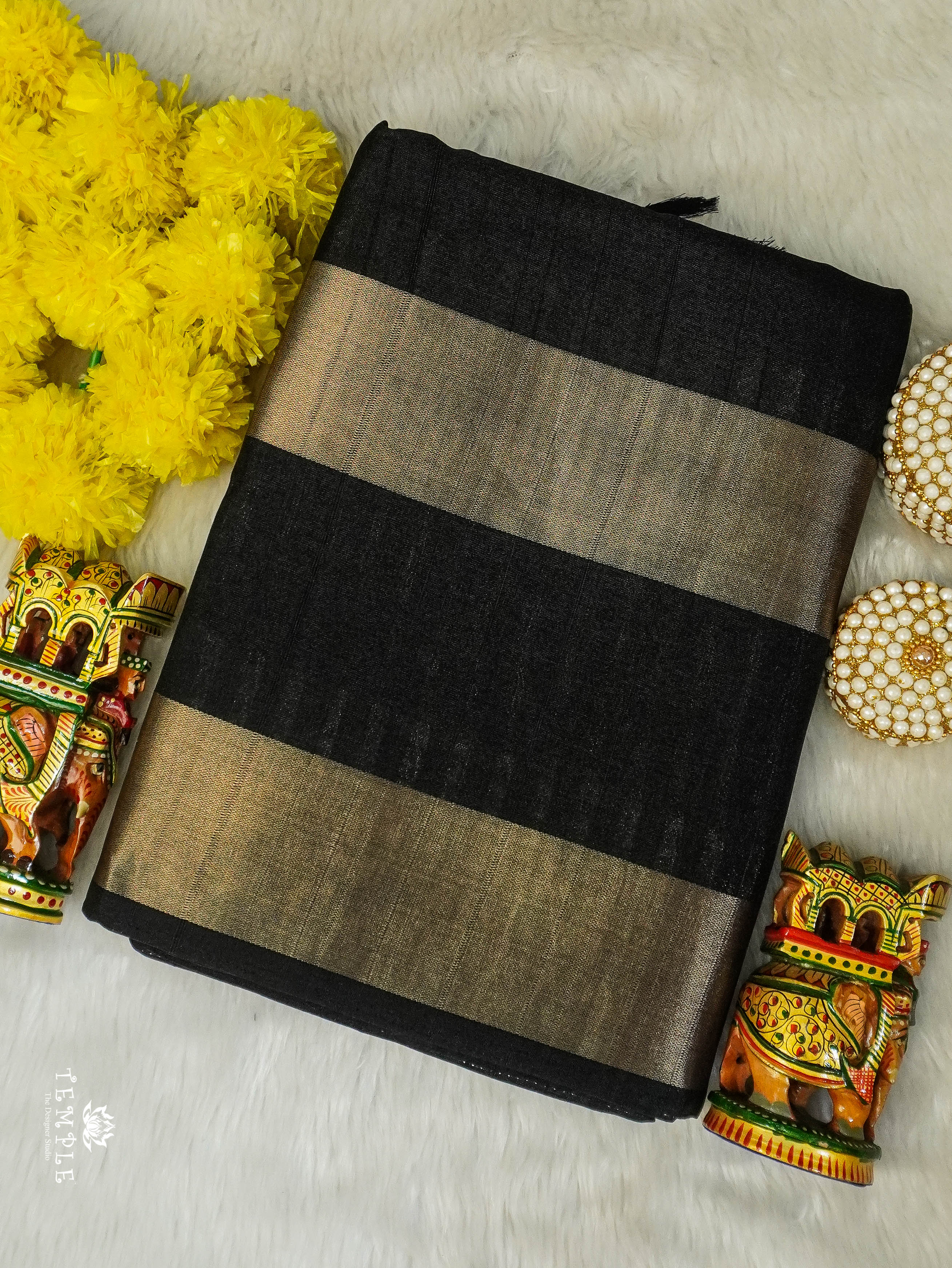 Handloom Matka Silk Saree | TTDS3119