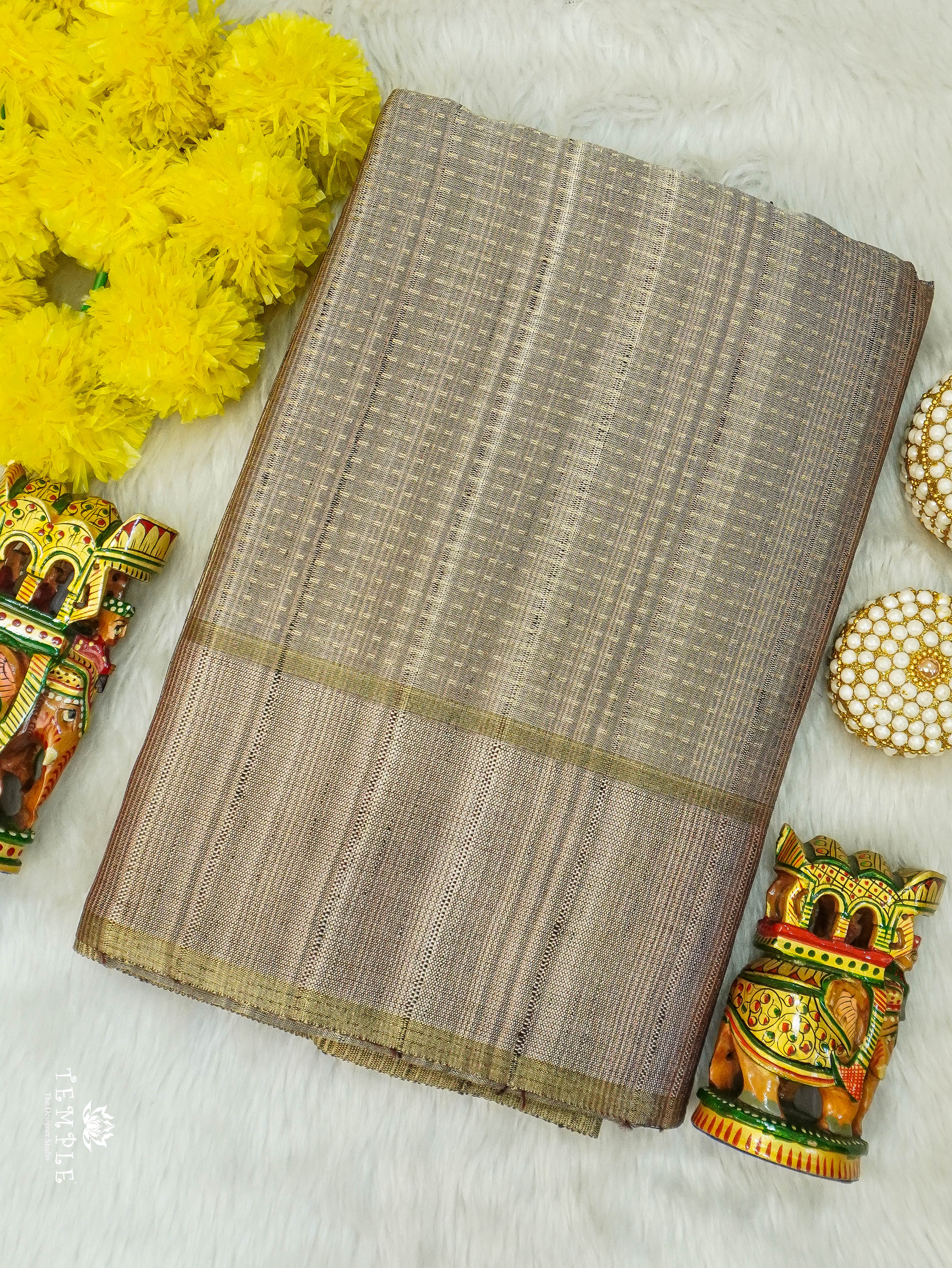 Chappa Tussar Silk Saree | TTDS3101