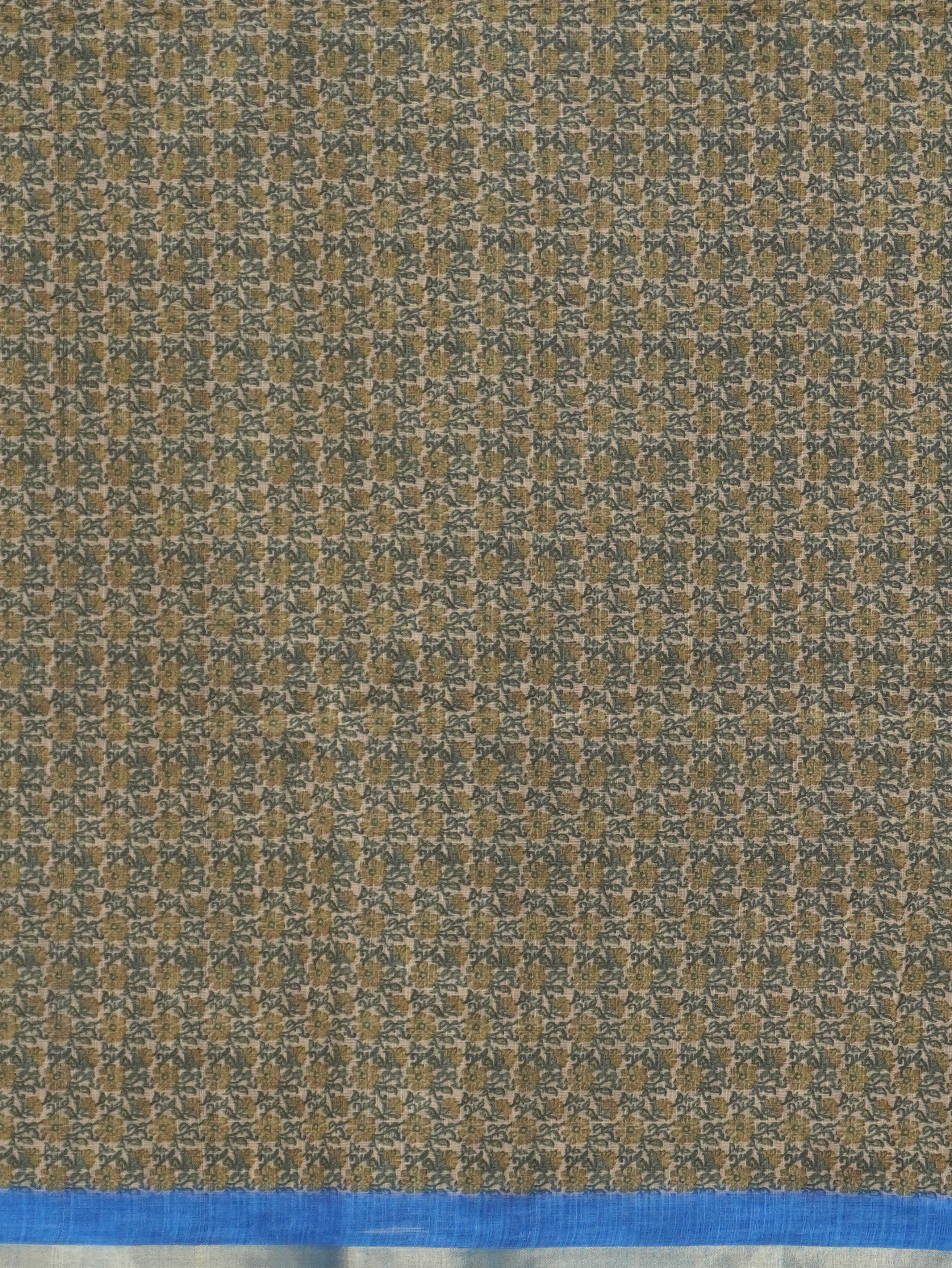 Linen Cotton Saree | TTDS3545