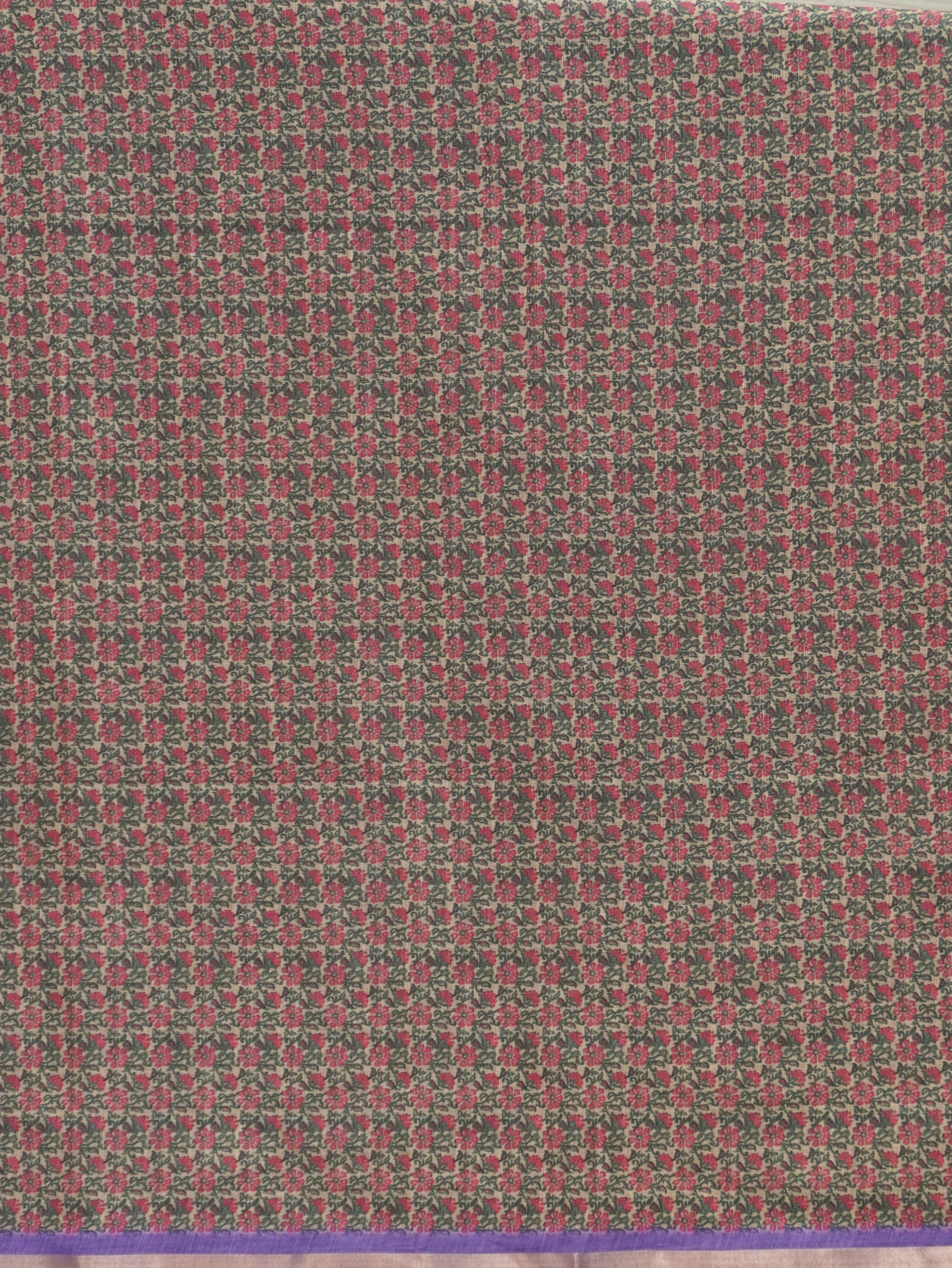 Linen Cotton Saree | TTDS3545
