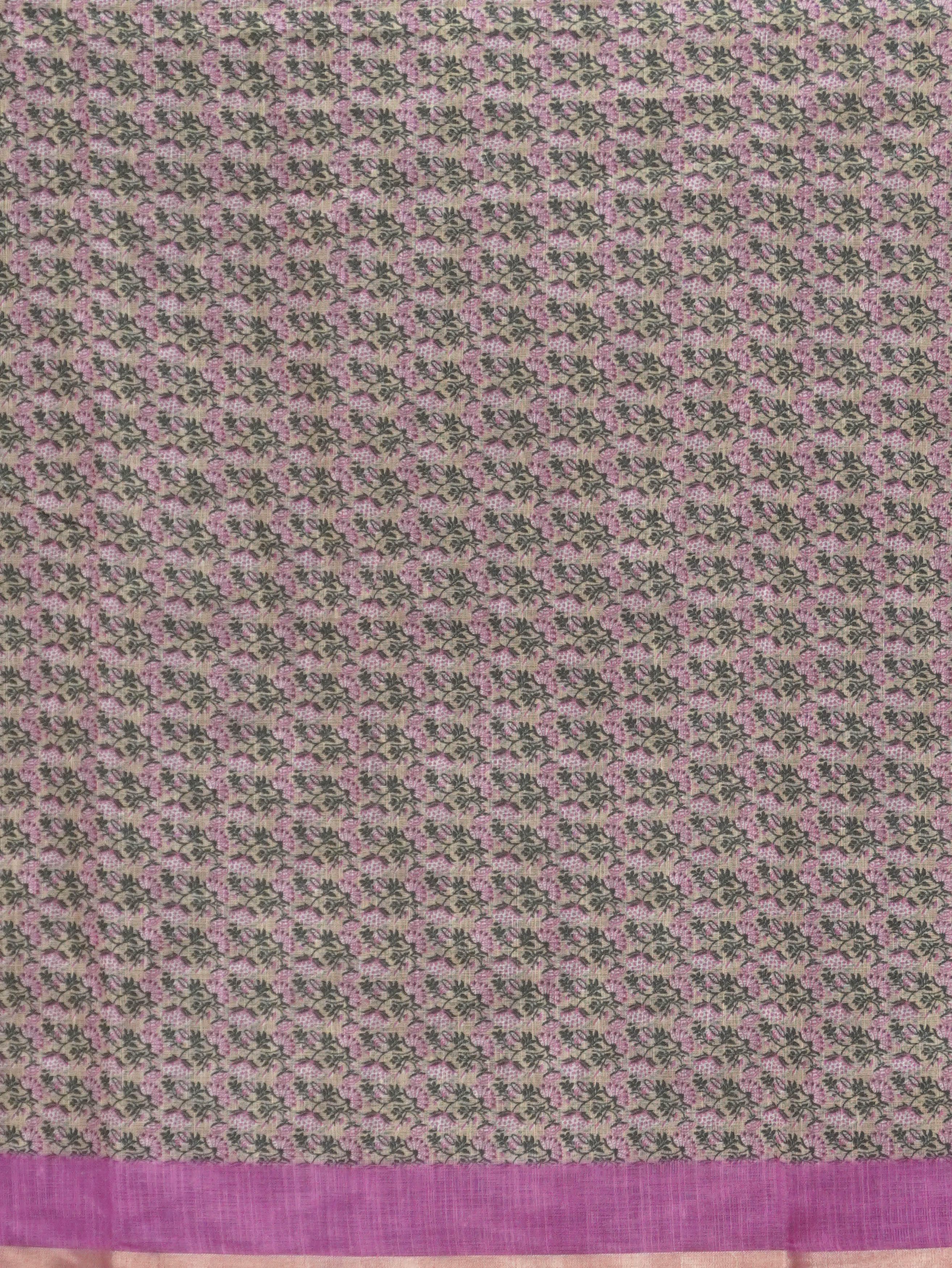 Linen Cotton Saree | TTDS3544