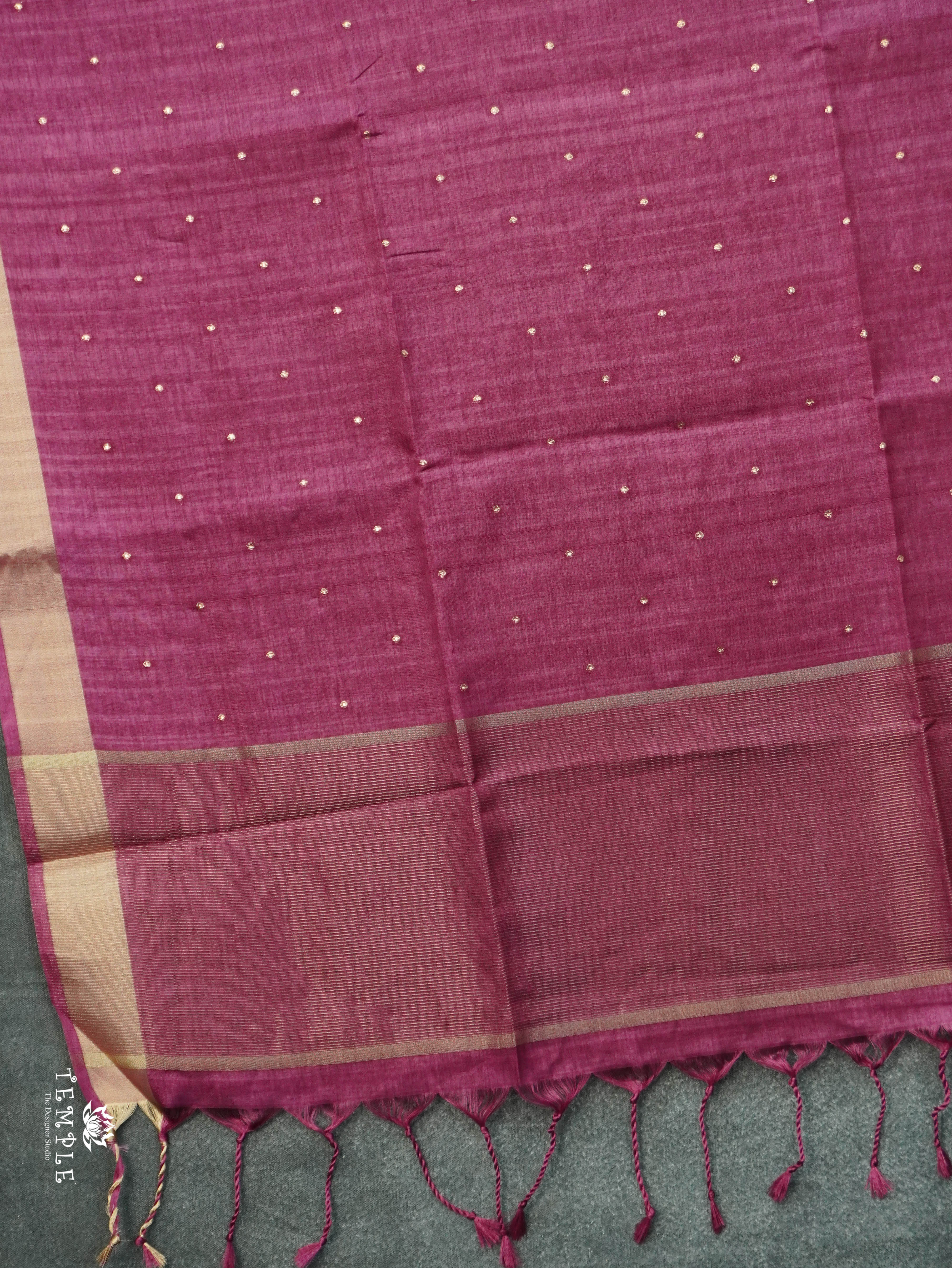 Handloom Matka Silk Saree | TTDS3109