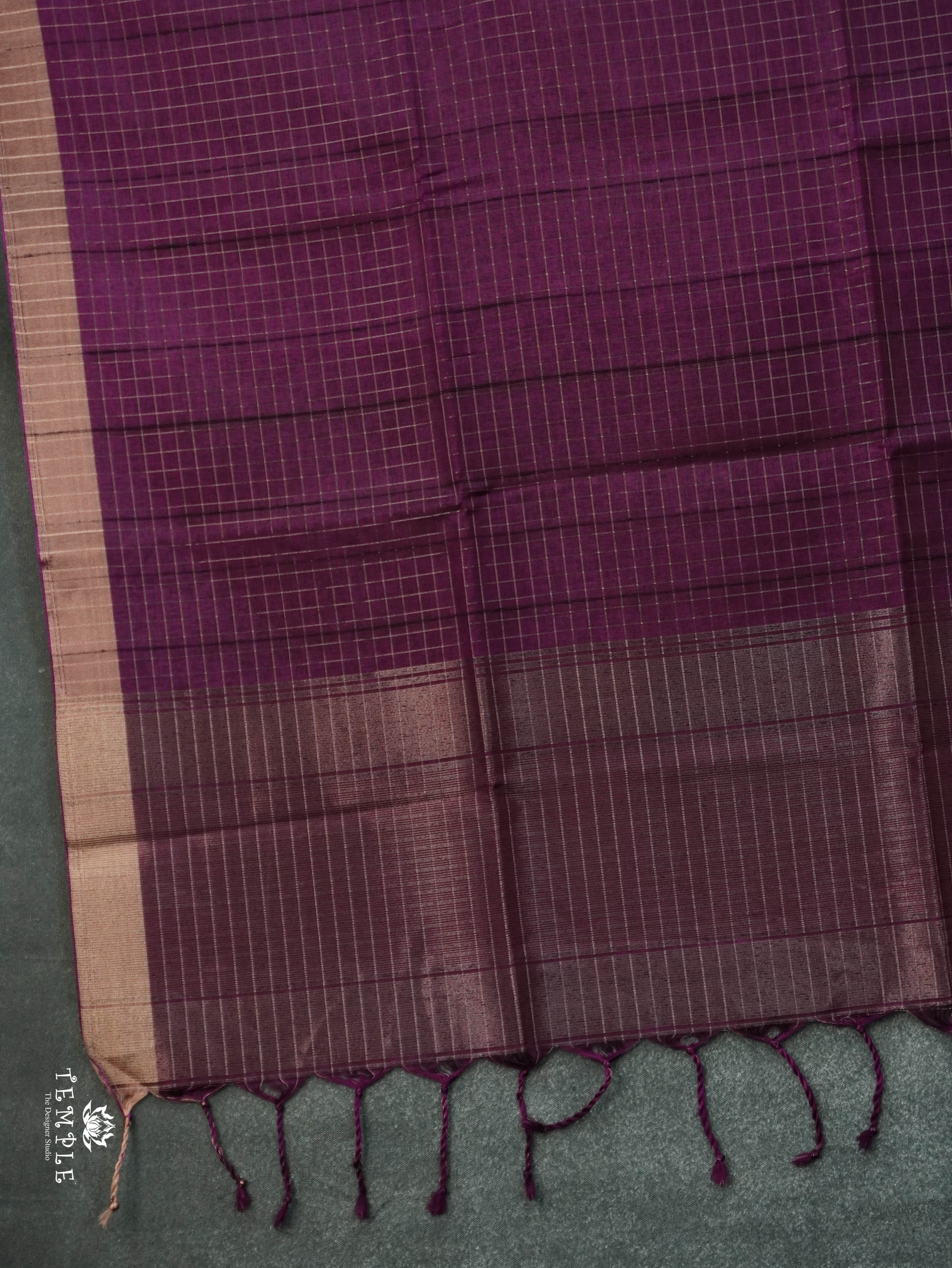 Handloom Matka Silk Saree | TTDS3116