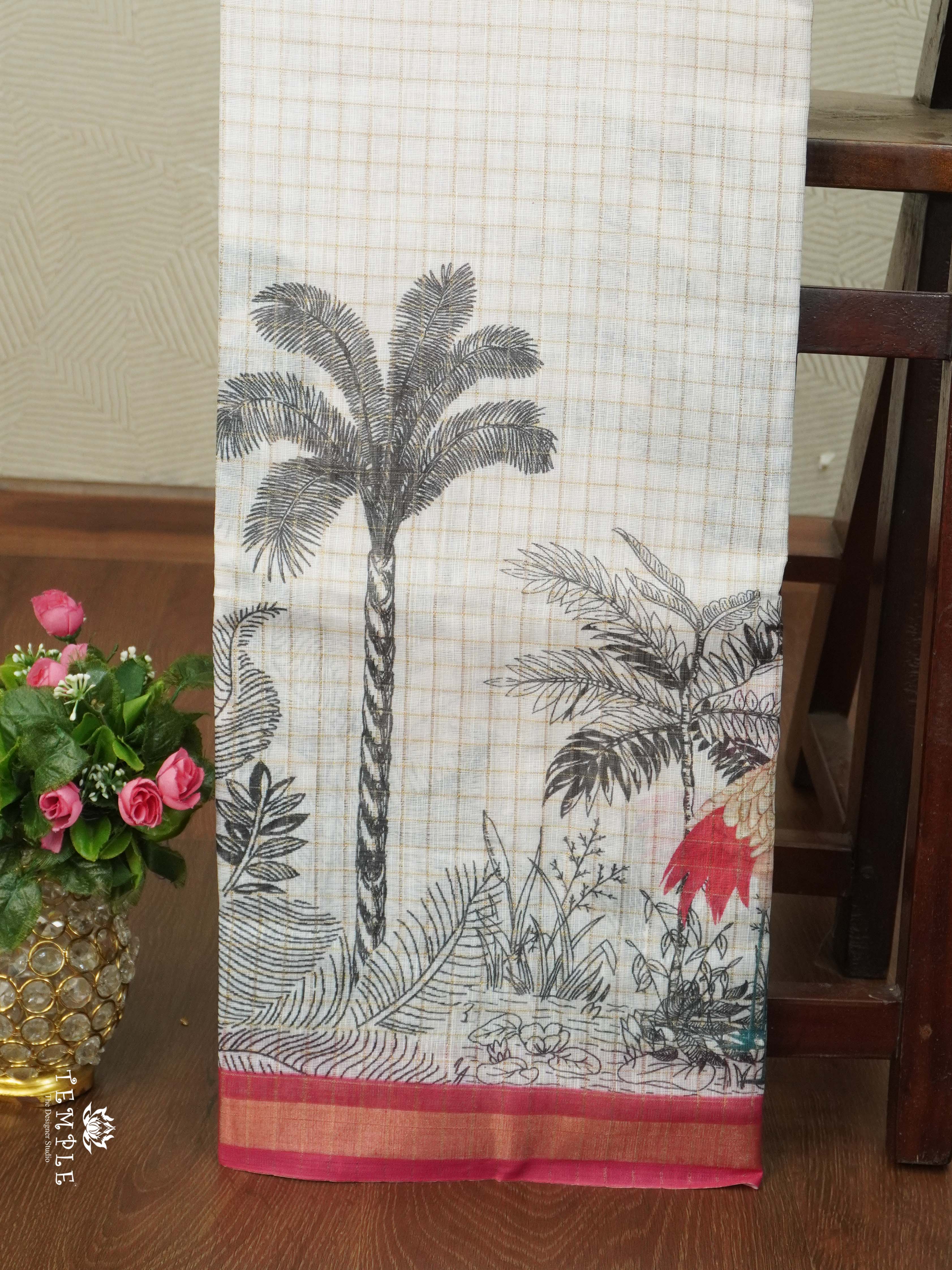 Chanderi Cotton Saree | TTDS2645