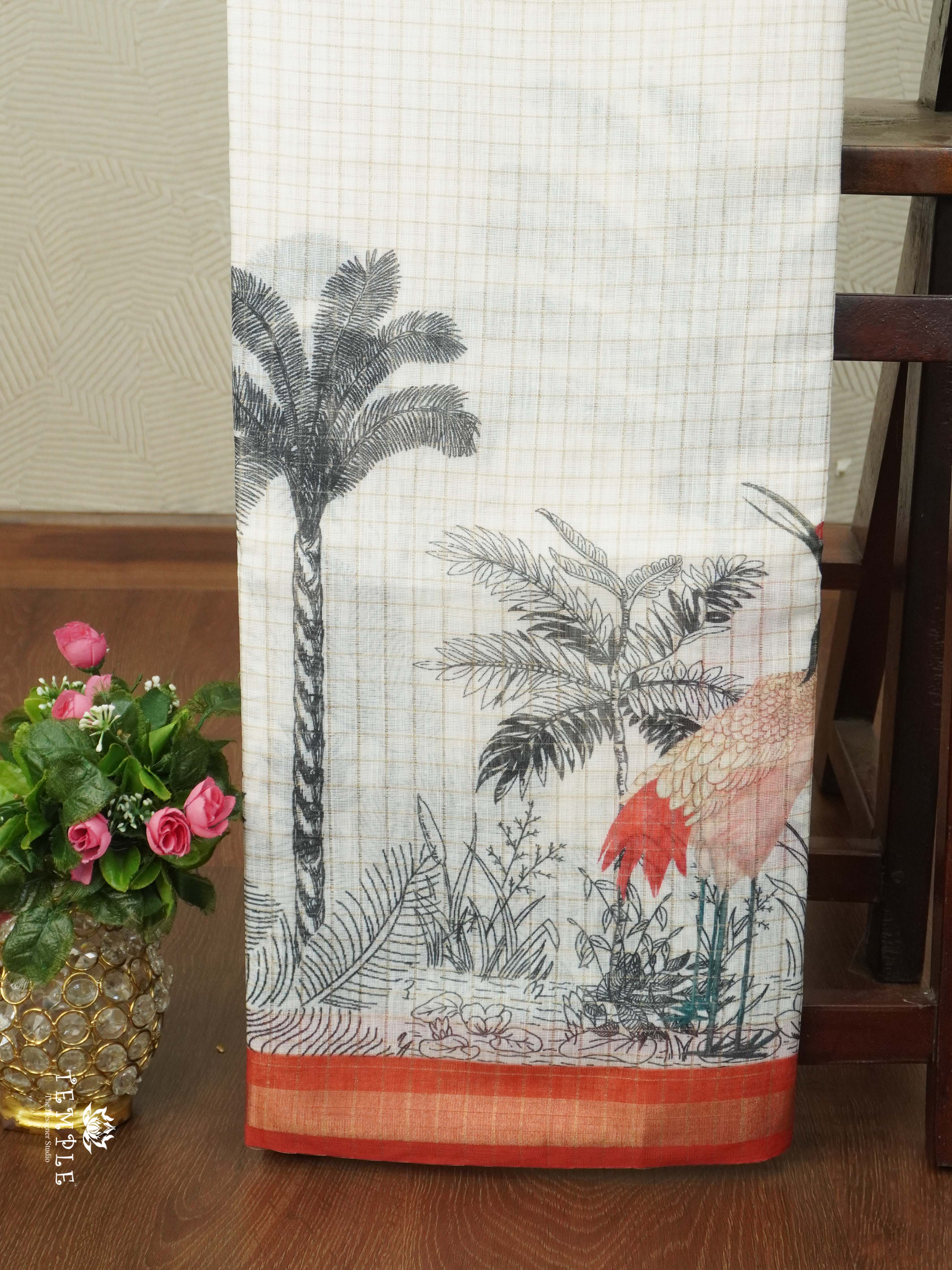 Chanderi Cotton Saree | TTDS2645