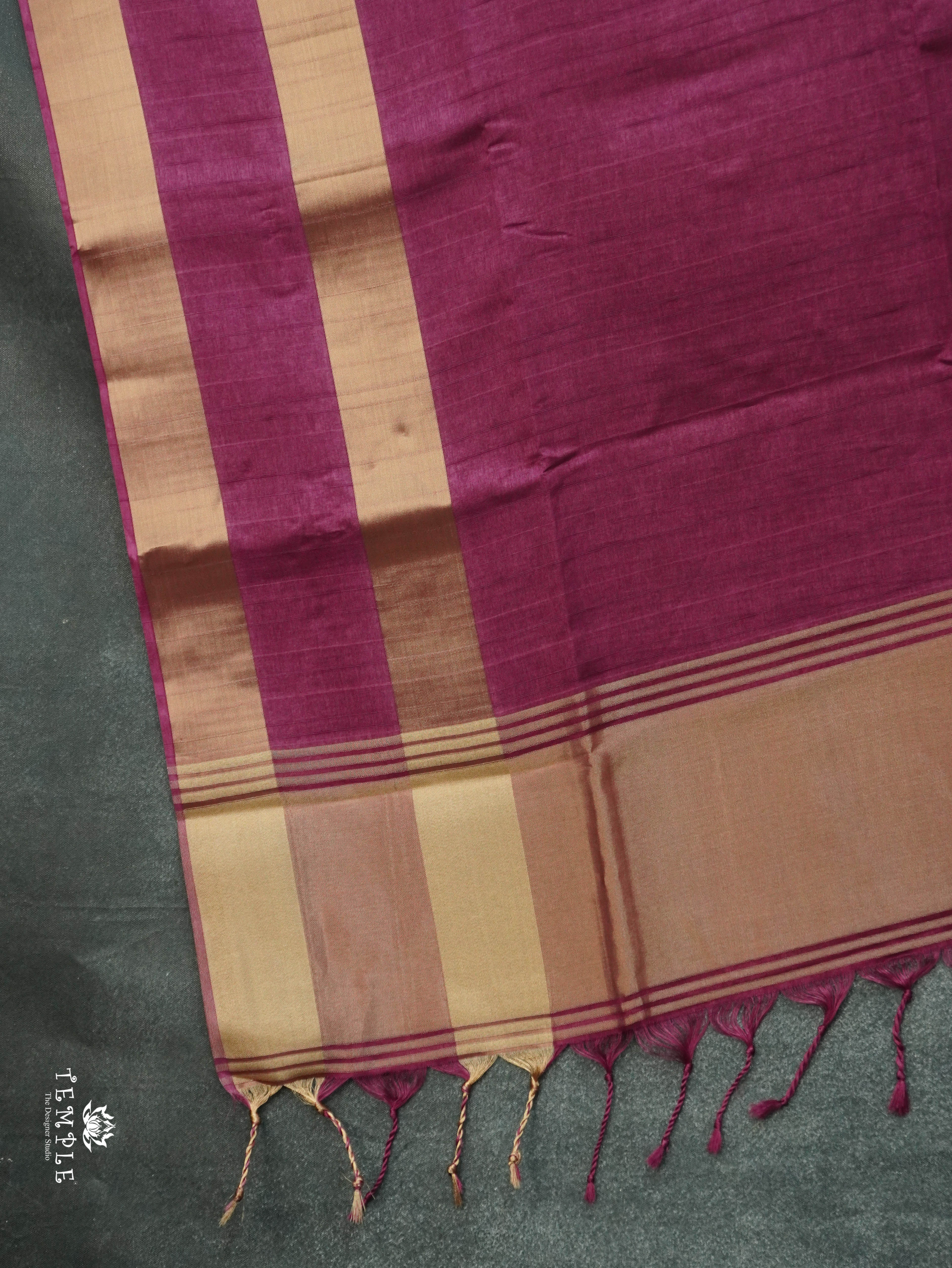 Handloom Matka Silk Saree | TTDS3119