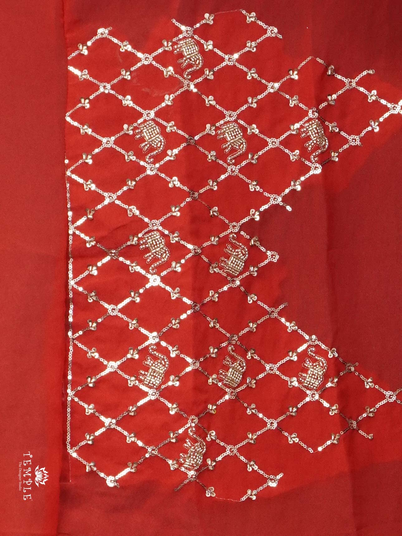 Designer Saree With Work Blouse | TTDS2646