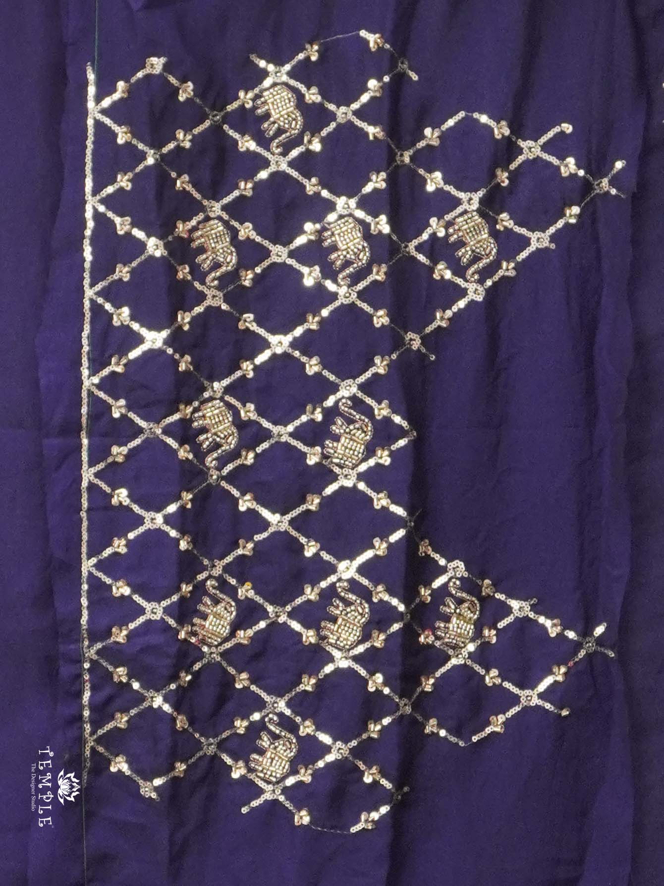 Designer Saree With Work Blouse | TTDS2646