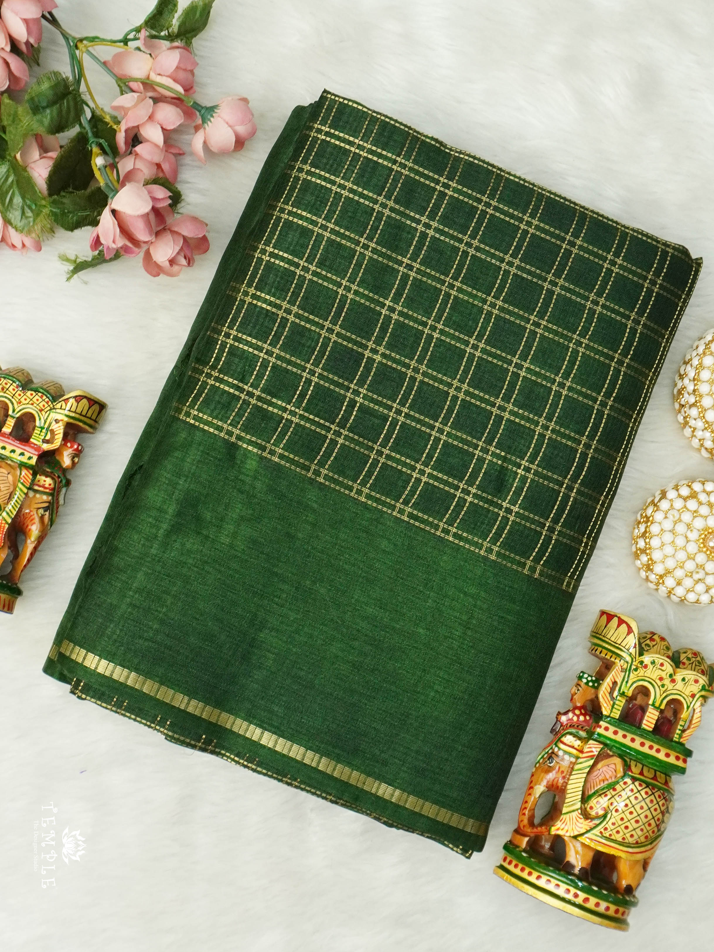 Handloom Matka Silk Saree | TTDS3113