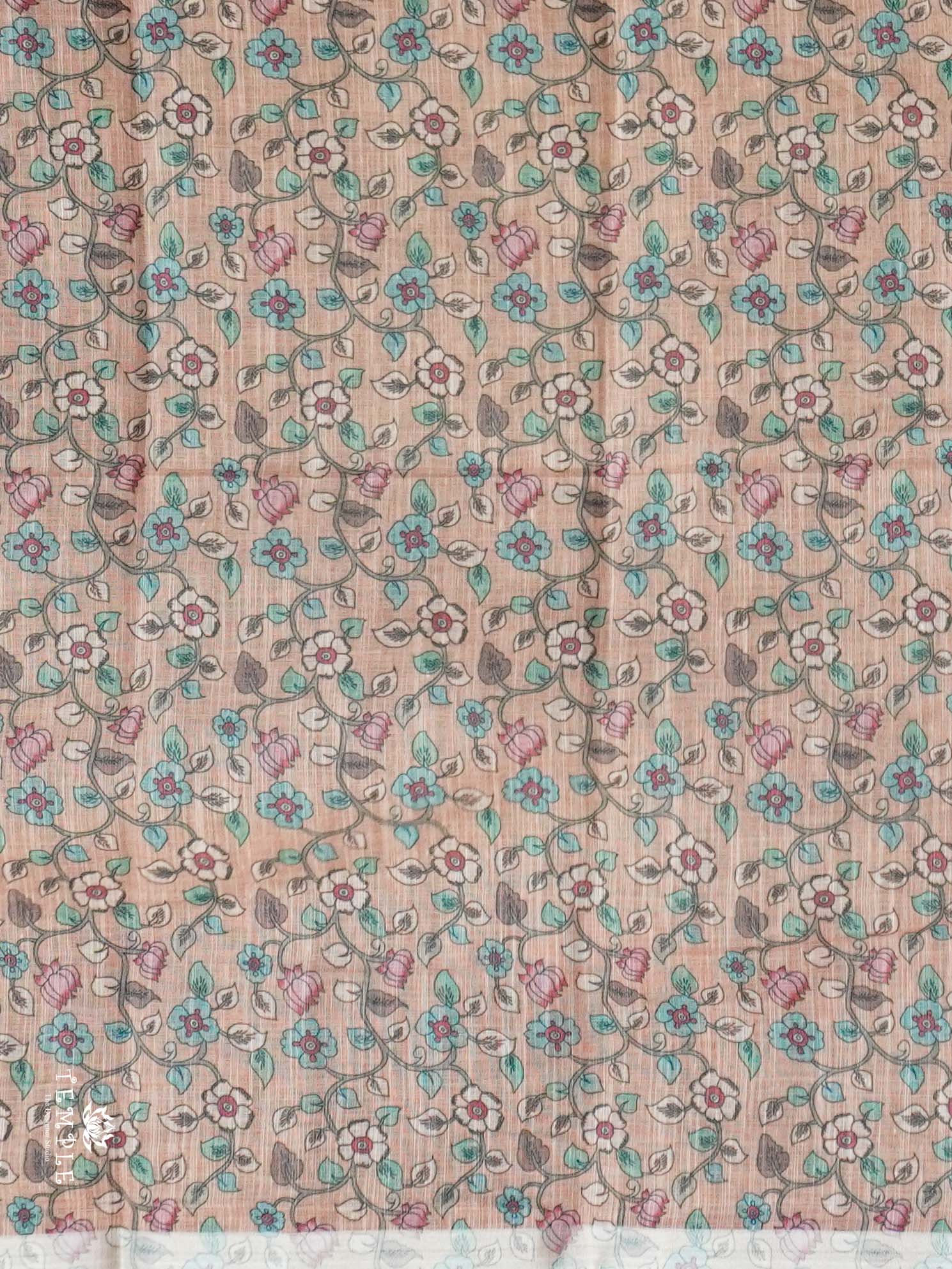 Linen Cotton Saree | TTDS2635