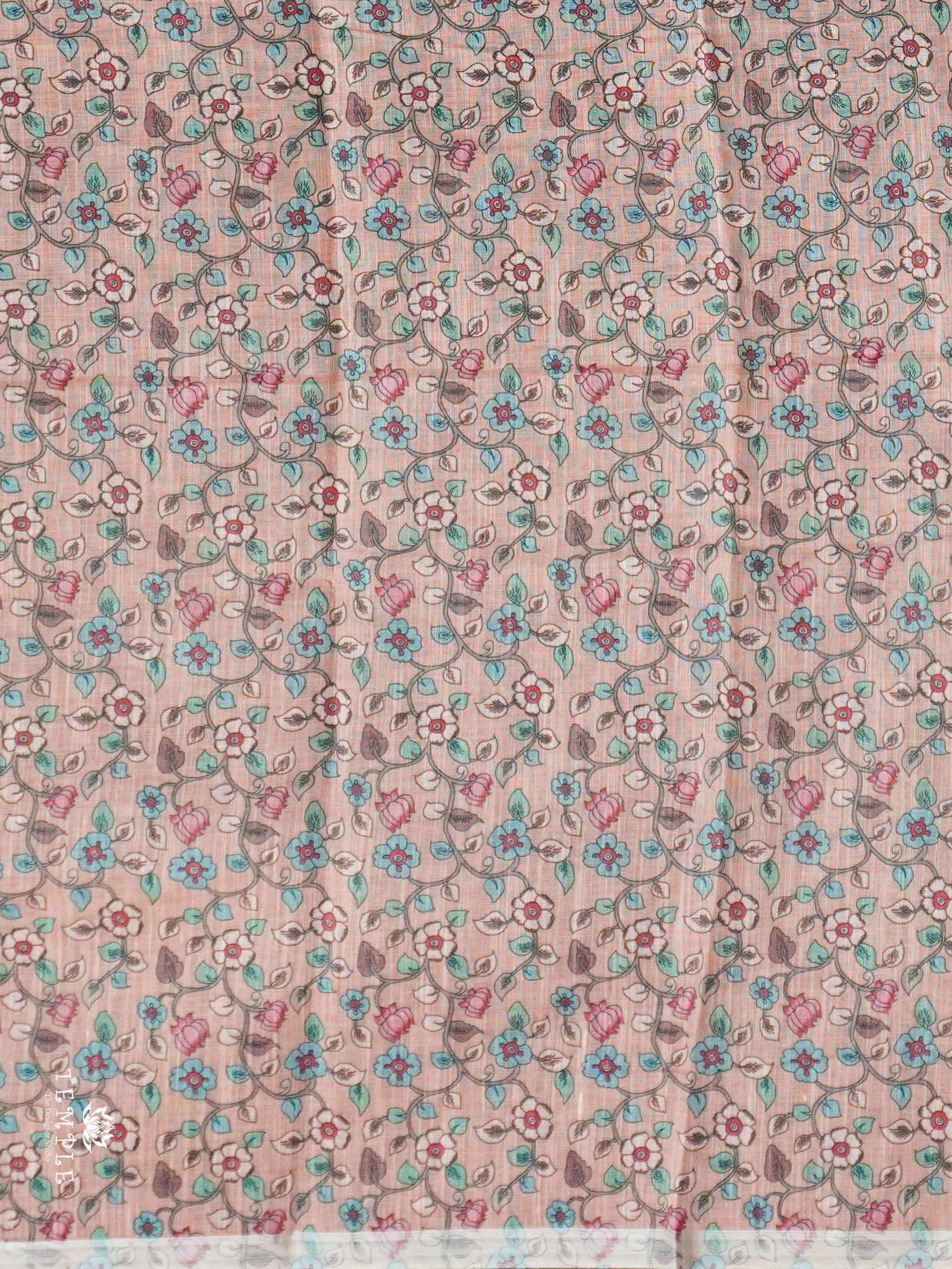 Linen Cotton Saree | TTDS2635