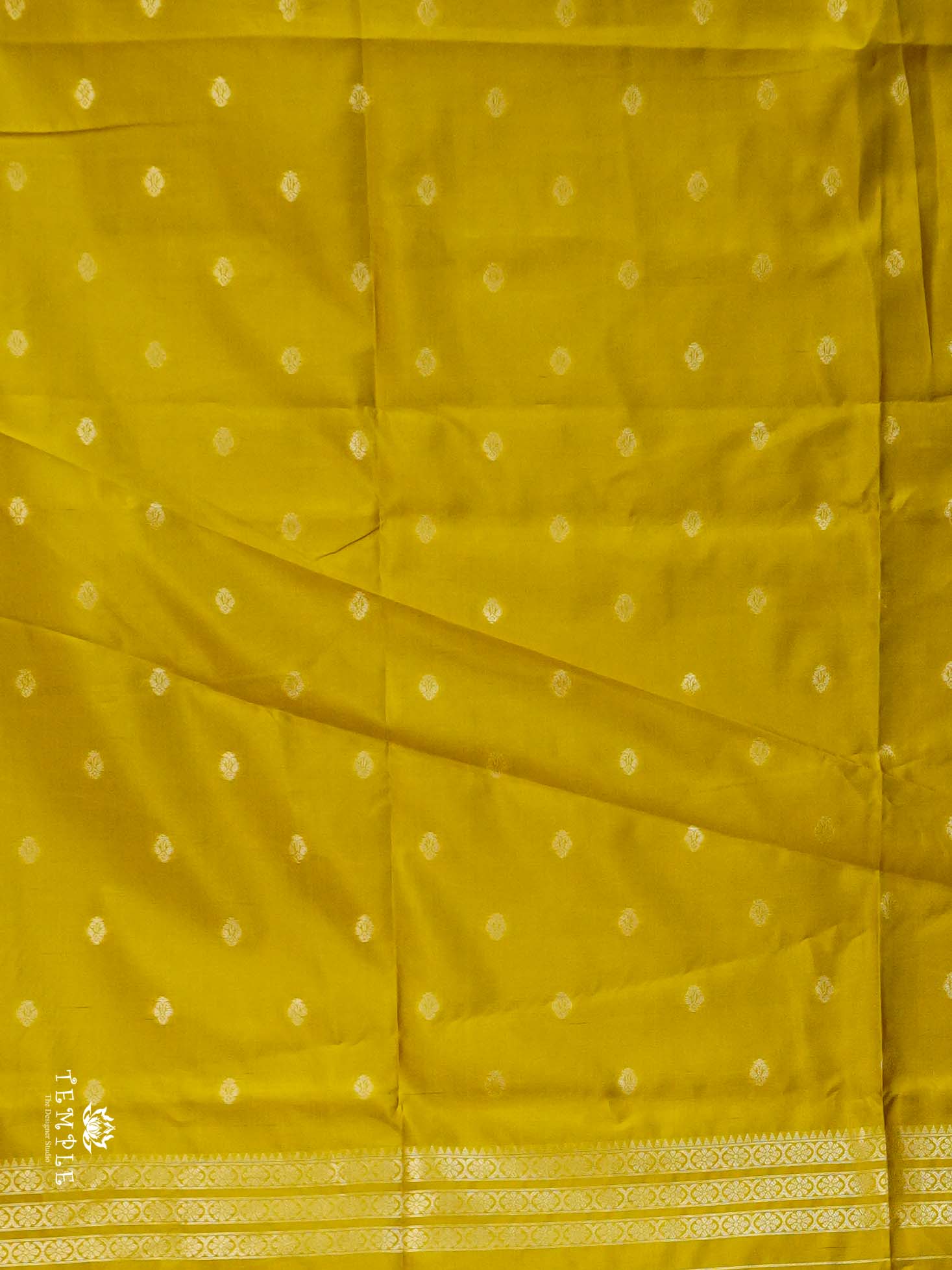 Semi Silk Saree With Zari Weaving Border | TTDS2637