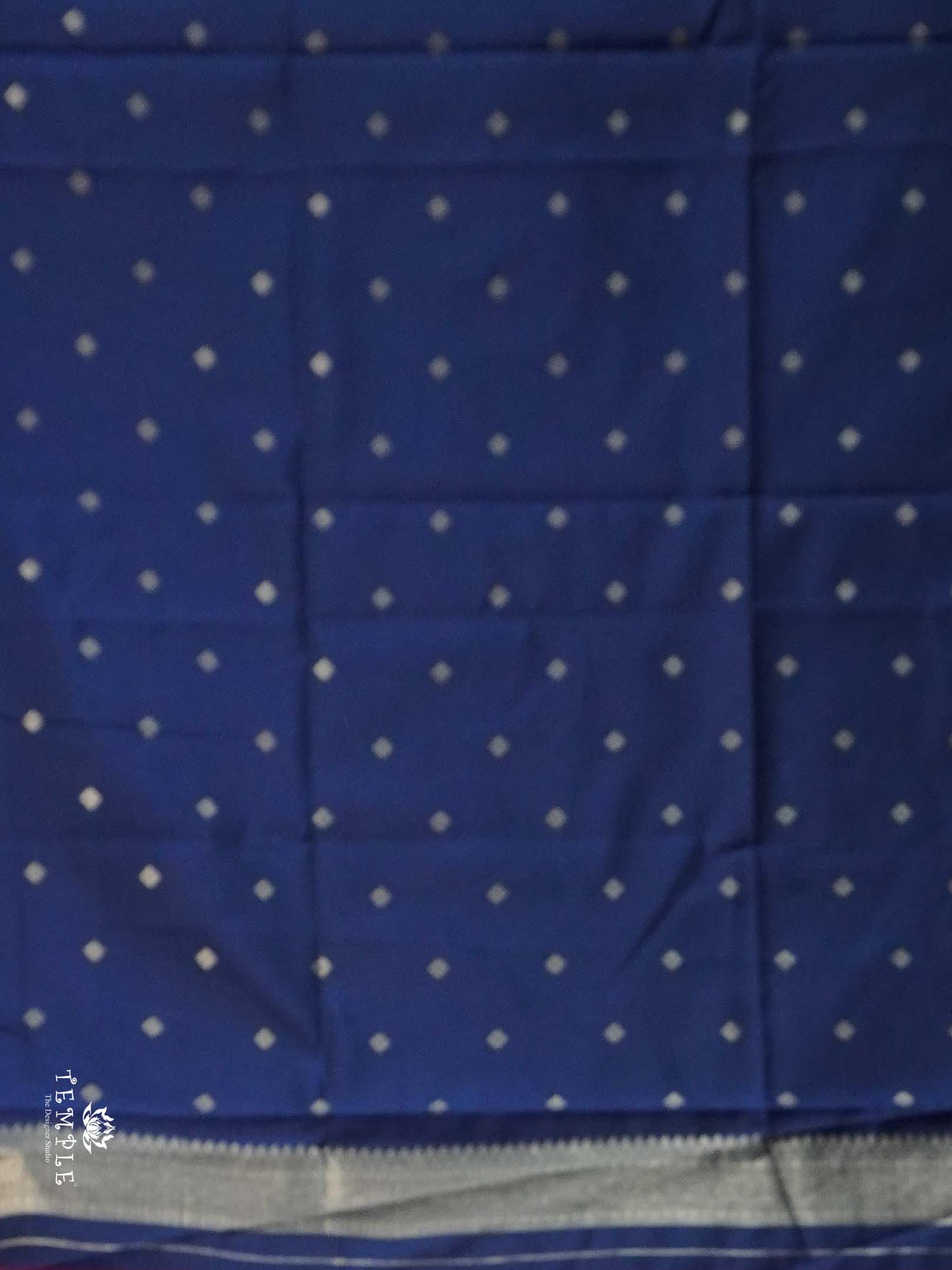 Semi Silk Saree With Zari Weaving Border | TTDS2642