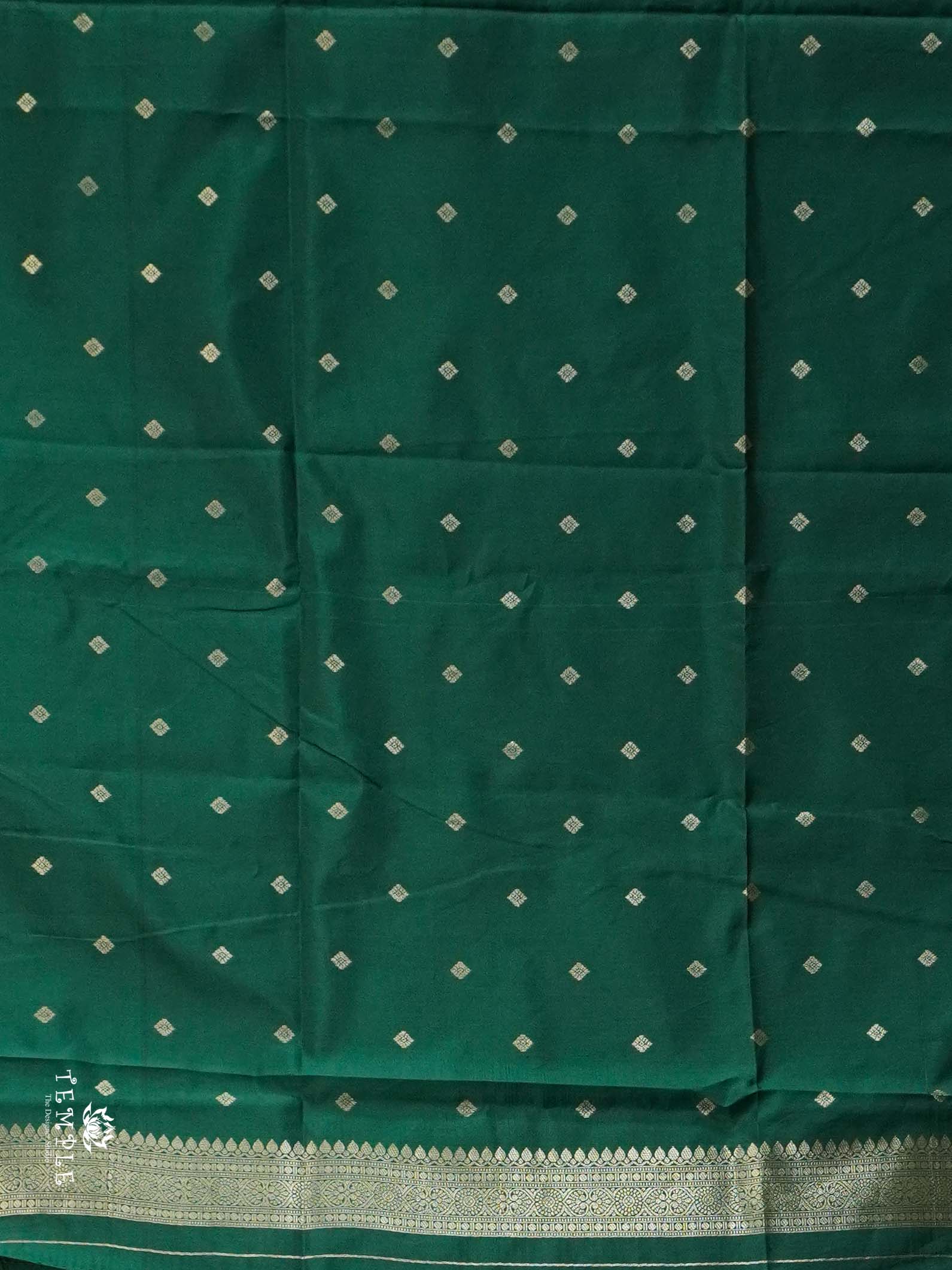 Semi Silk Saree With Zari Weaving Border | TTDS2642