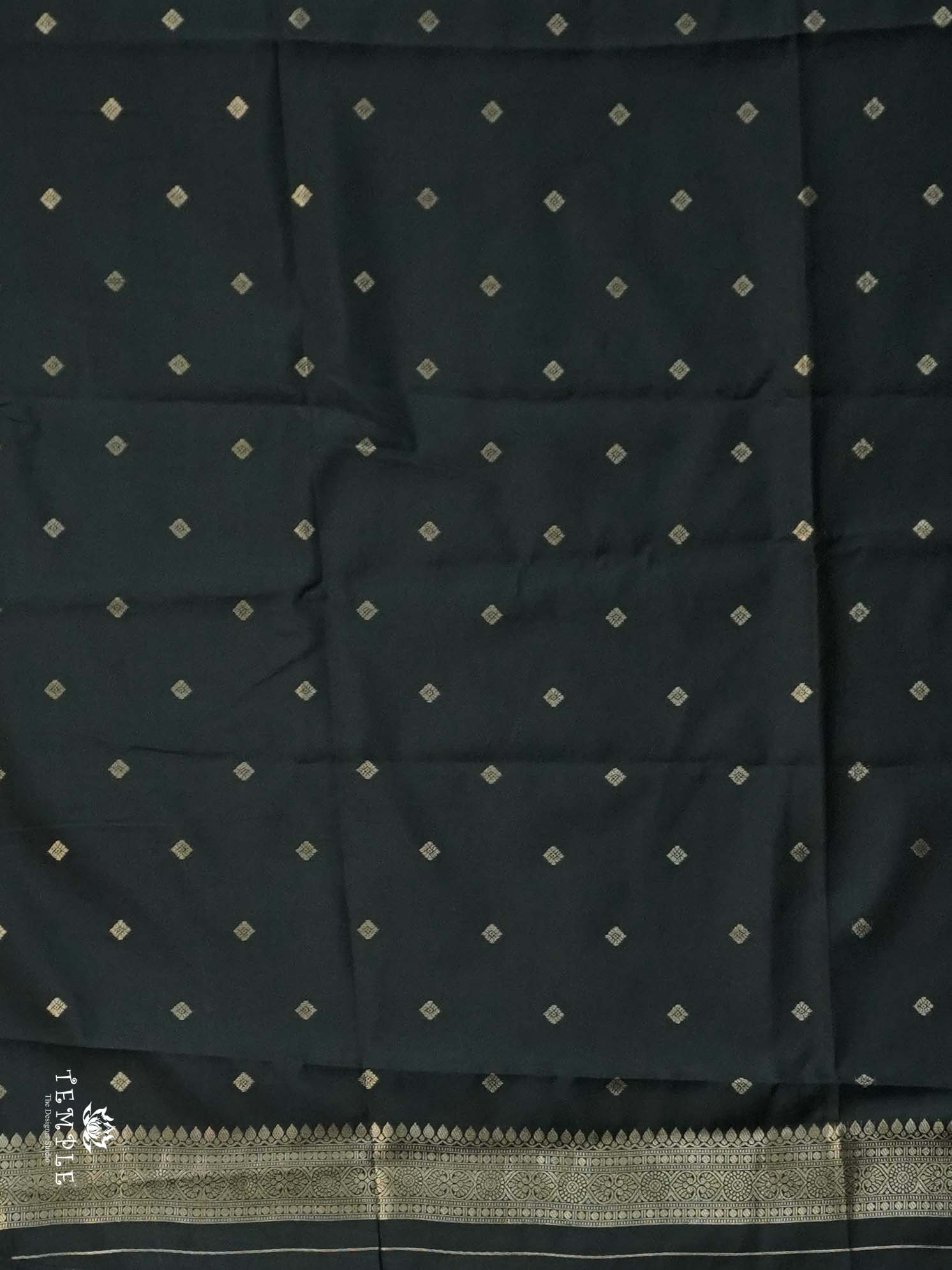 Semi Silk Saree With Zari Weaving Border | TTDS2642