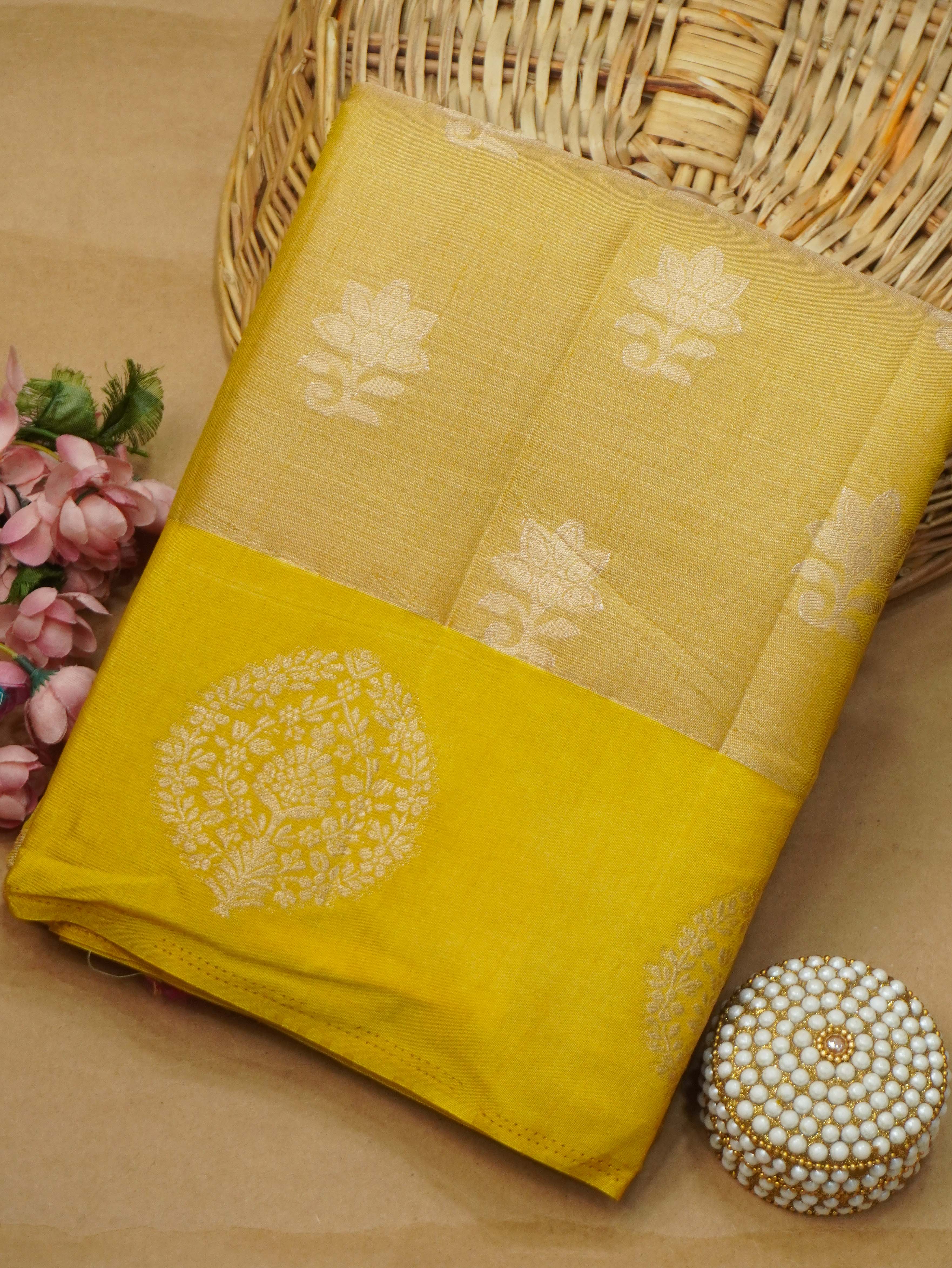 Tissue Tussar Silk Saree | TTDS3510