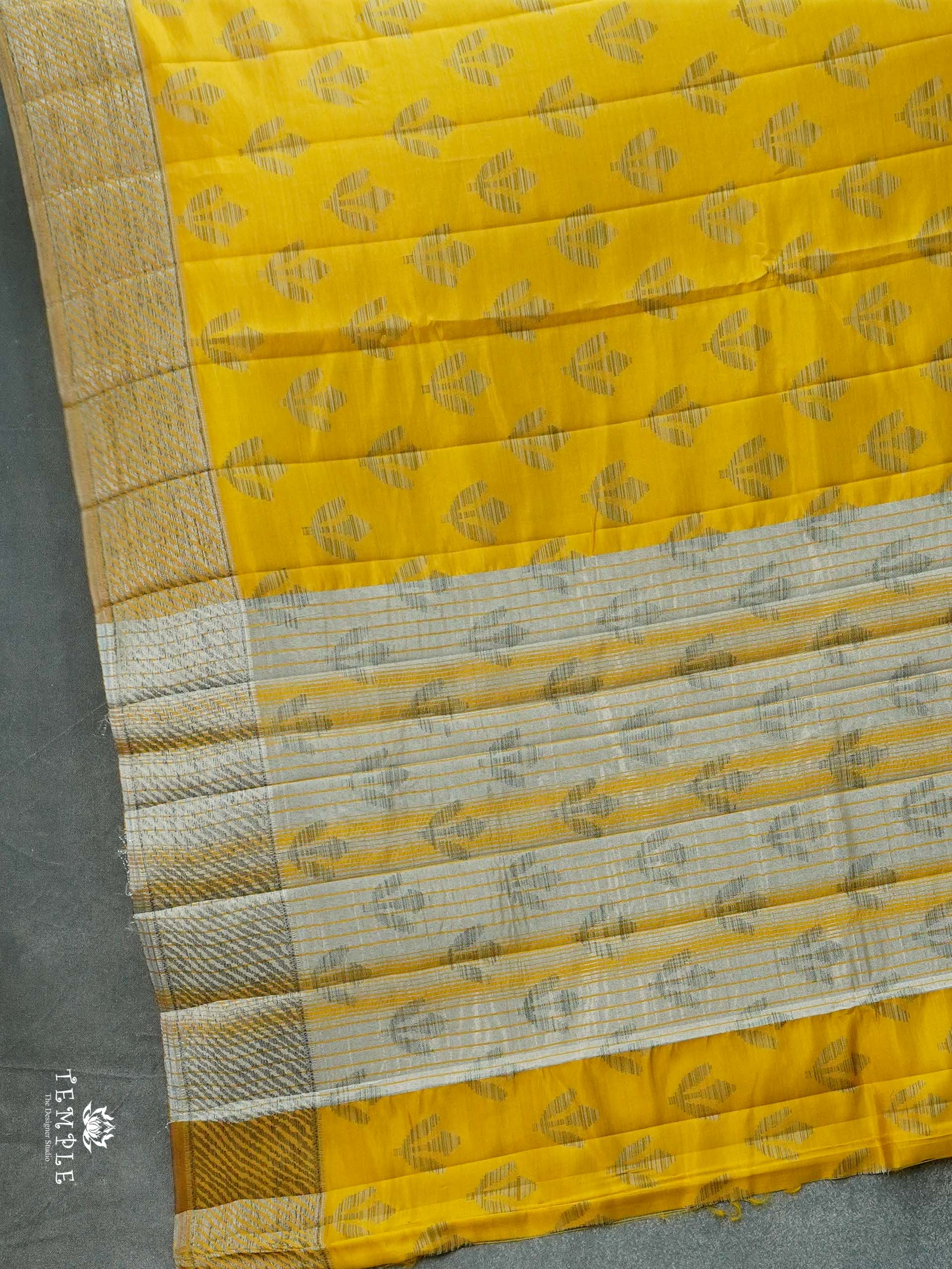Tussar Silk Saree With Satin Border | TTDS2632 | Design 2