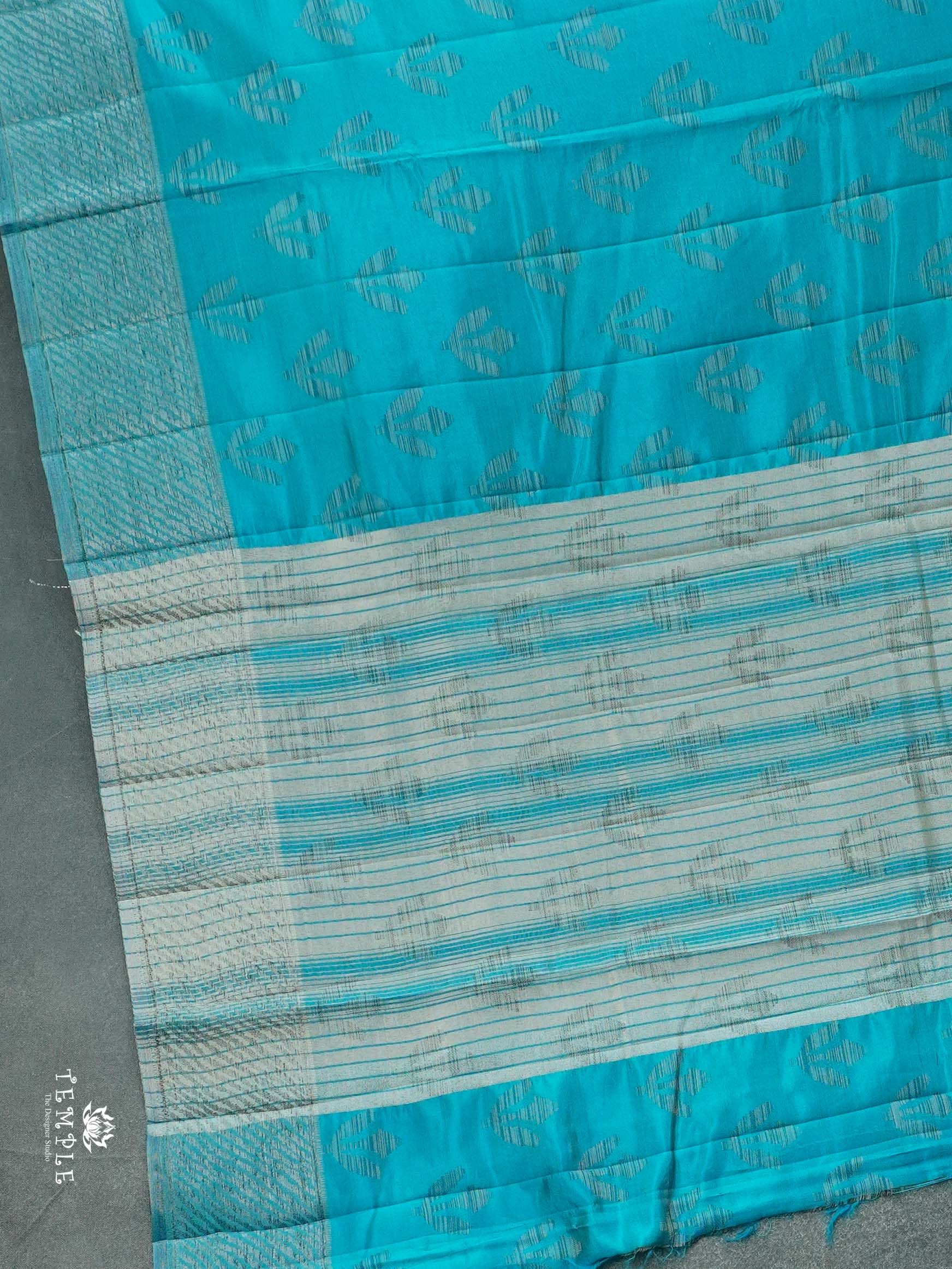 Tussar Silk Saree With Satin Border | TTDS2632 | Design 2