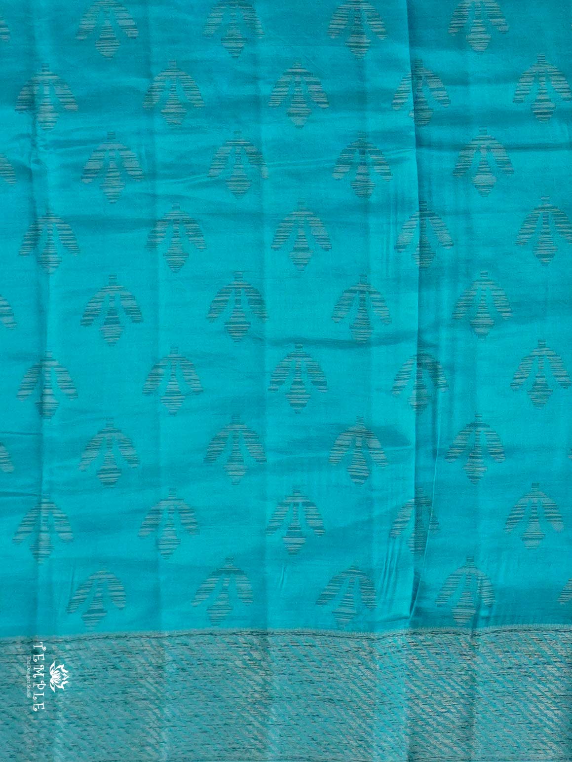 Tussar Silk Saree With Satin Border | TTDS2632 | Design 2