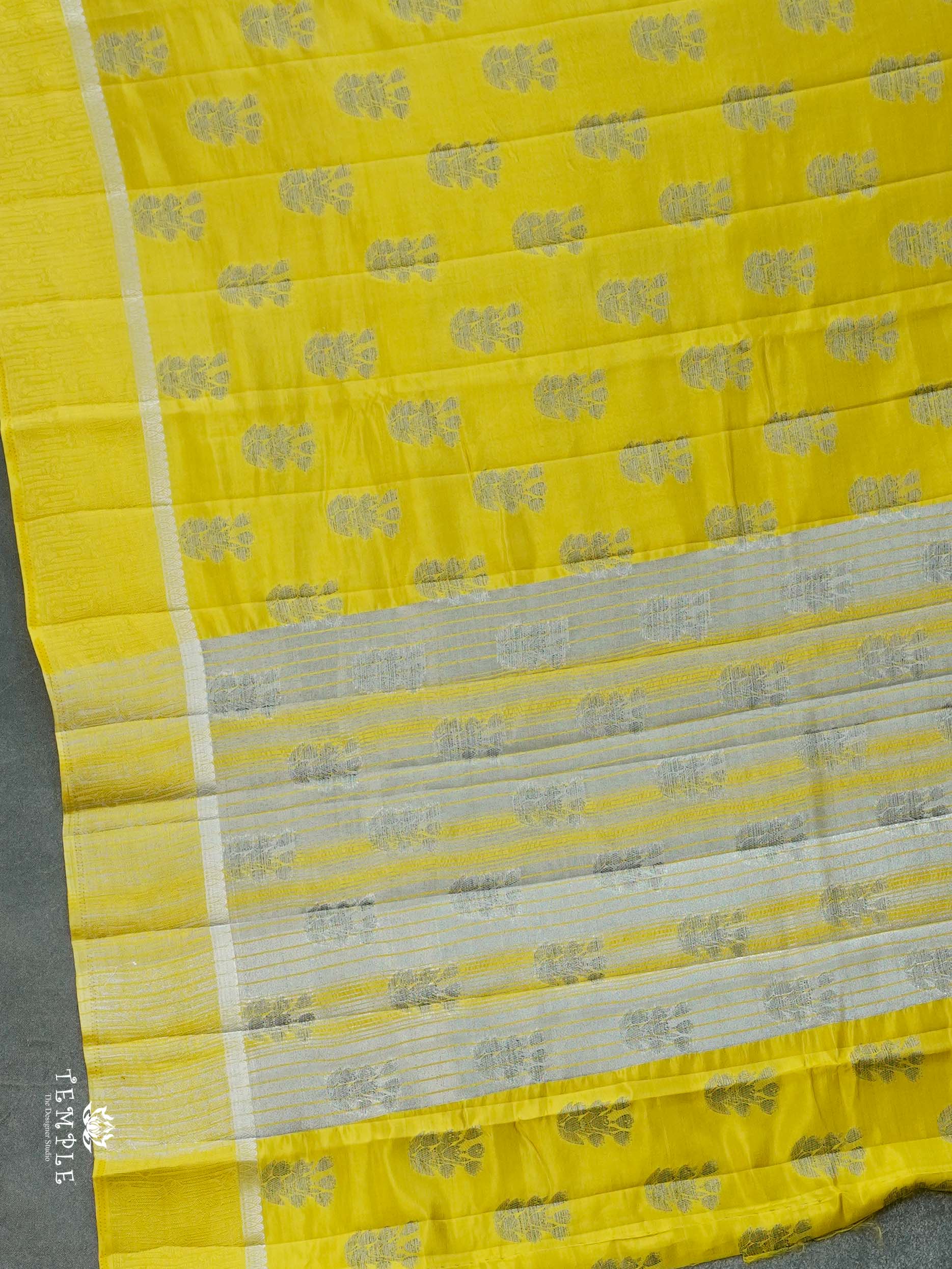 Tussar Silk Saree With Satin Border | TTDS2631 | Design 1