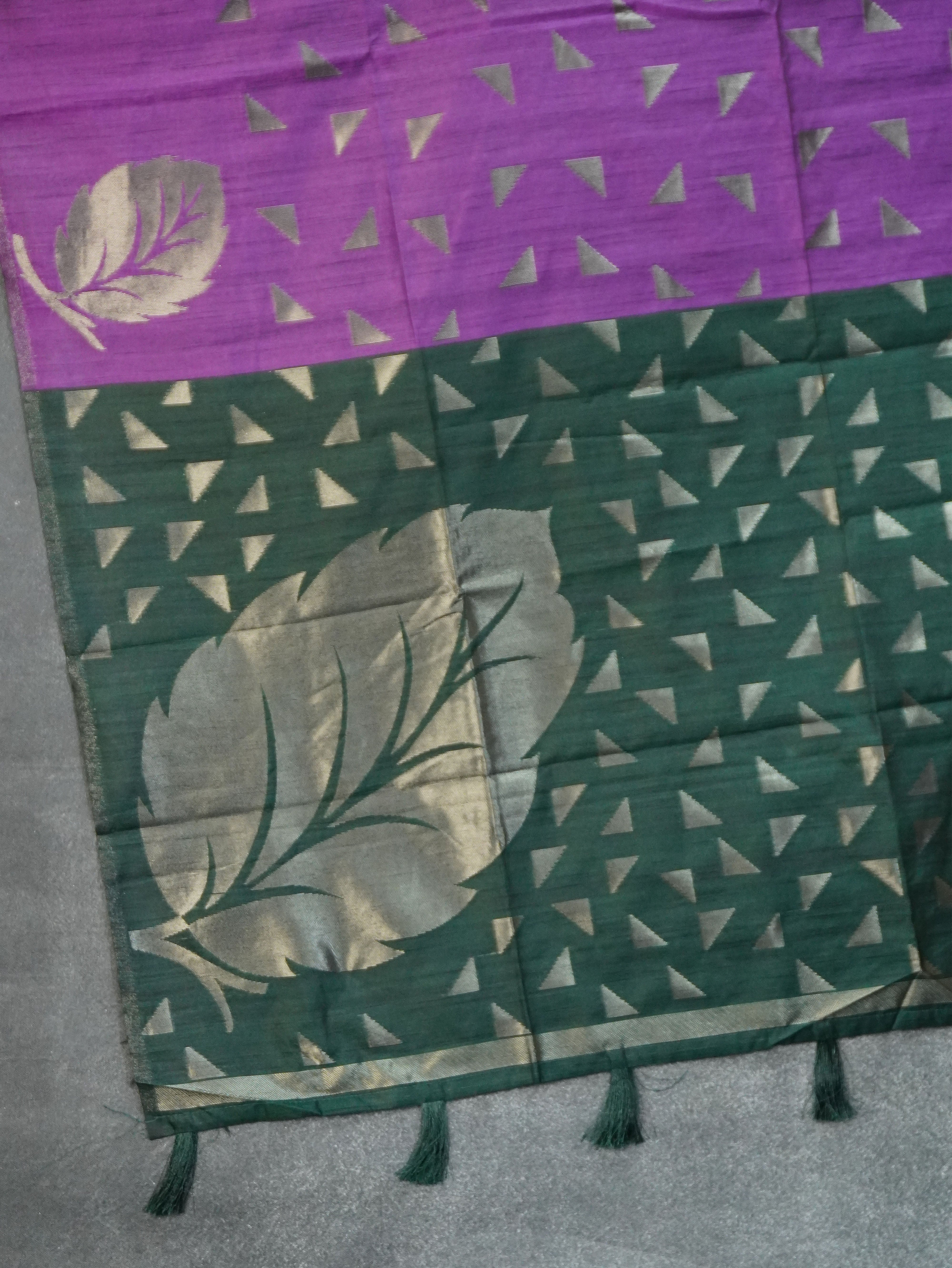 Semi Tussar Silk Saree | TTDS3126