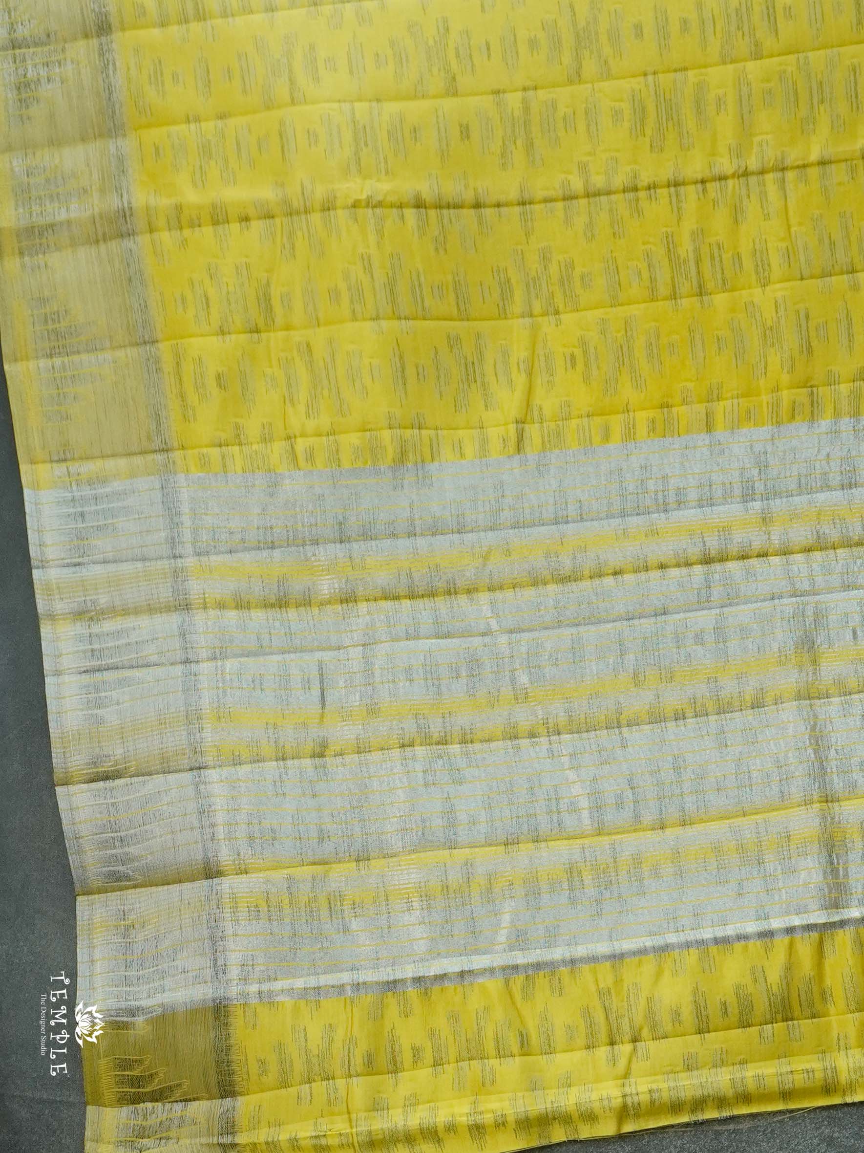 Tussar Silk Saree With Satin Border | TTDS2633 | Design 3