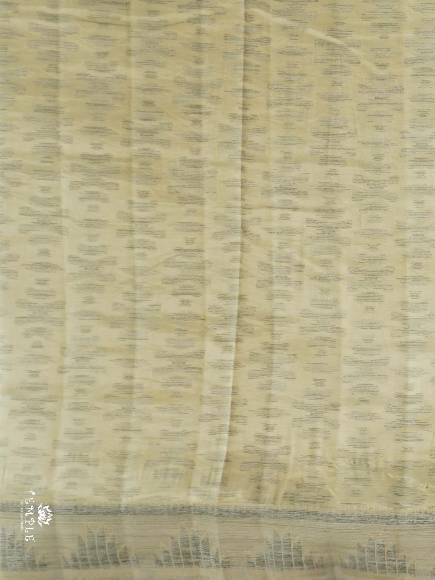 Tussar Silk Saree With Satin Border | TTDS2633 | Design 3