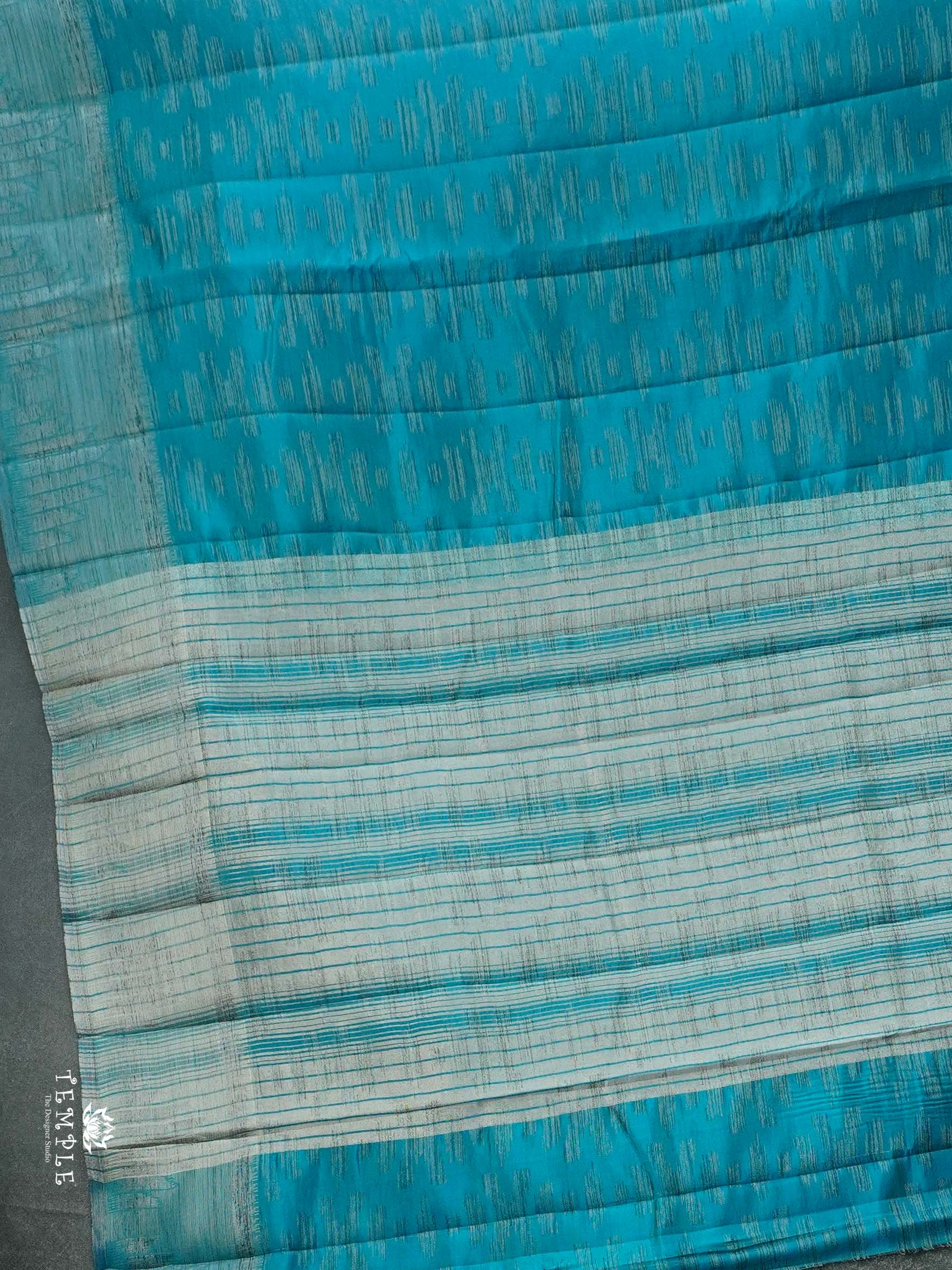 Tussar Silk Saree With Satin Border | TTDS2633 | Design 3