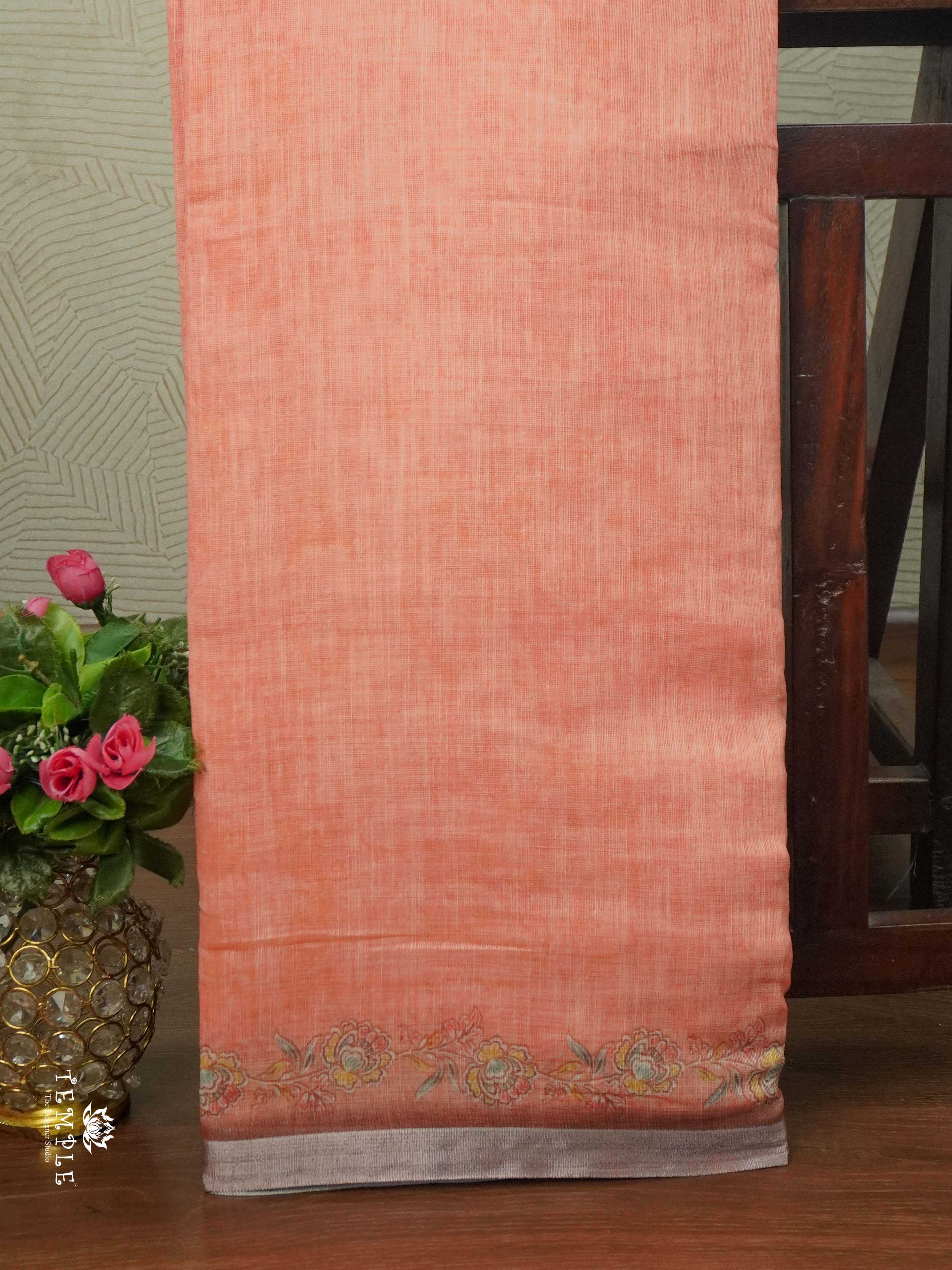 Chanderi Cotton Saree | TTDS2638
