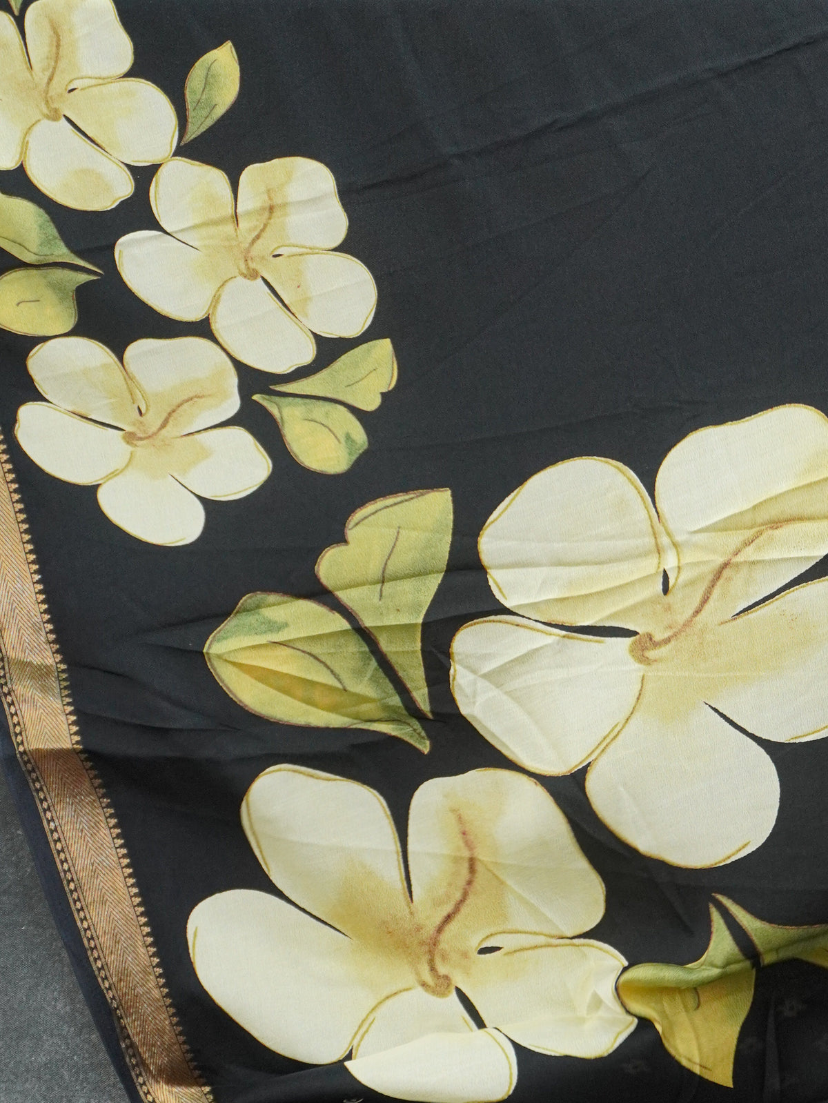 Semi Mysore Crepe Saree | TTDS3541