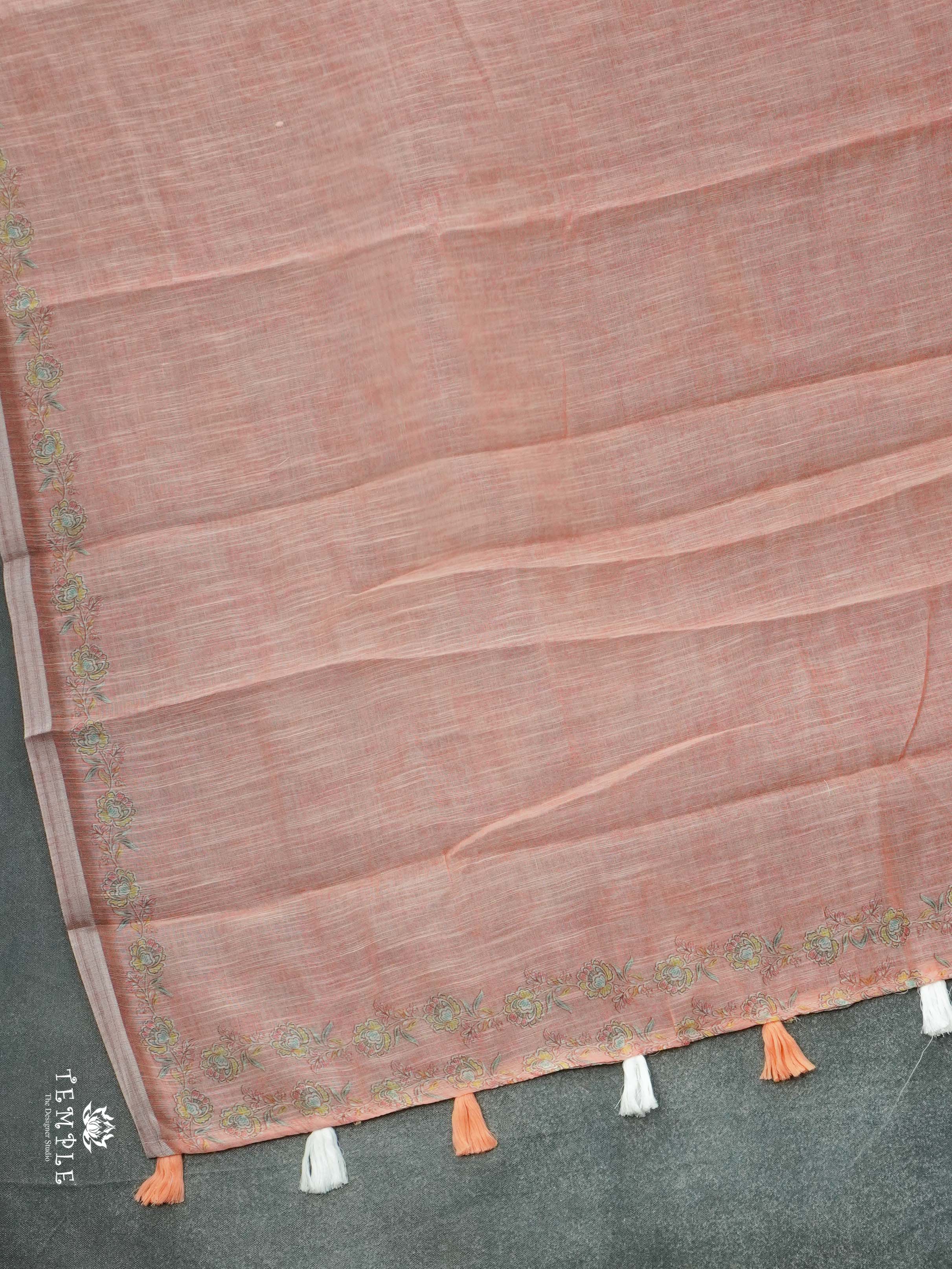 Chanderi Cotton Saree | TTDS2638