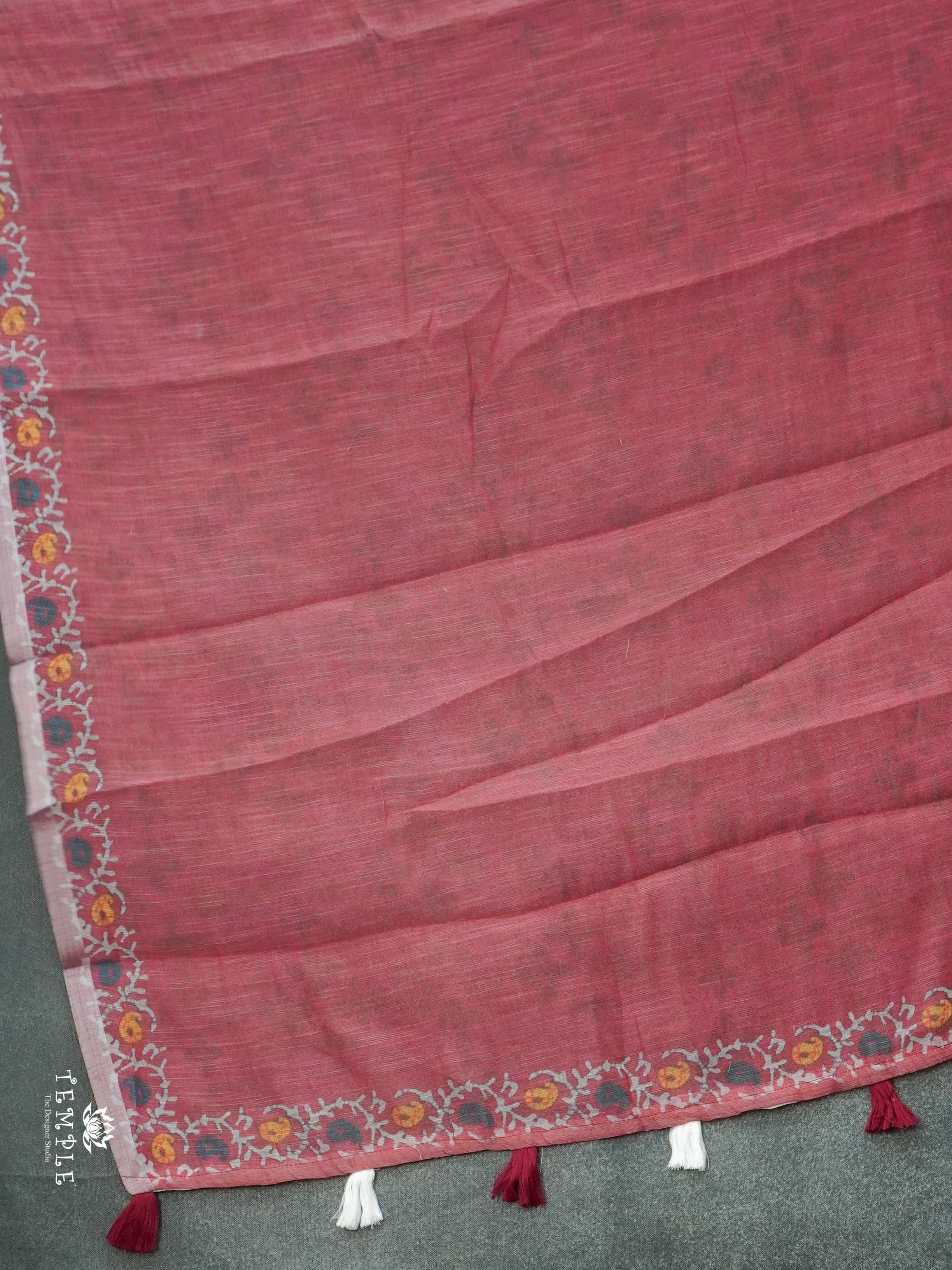 Chanderi Cotton Saree | TTDS2638