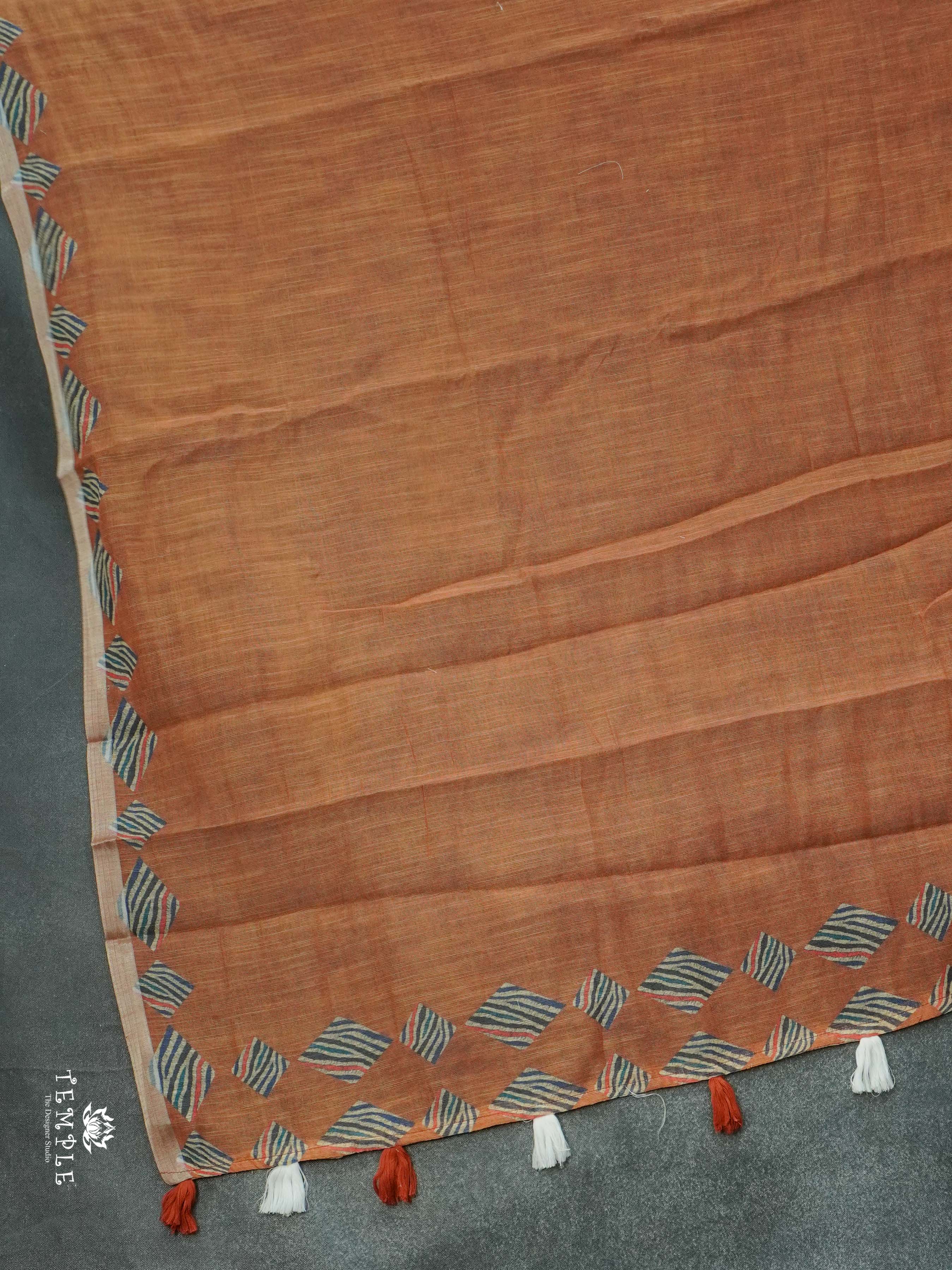 Chanderi Cotton Saree | TTDS2638