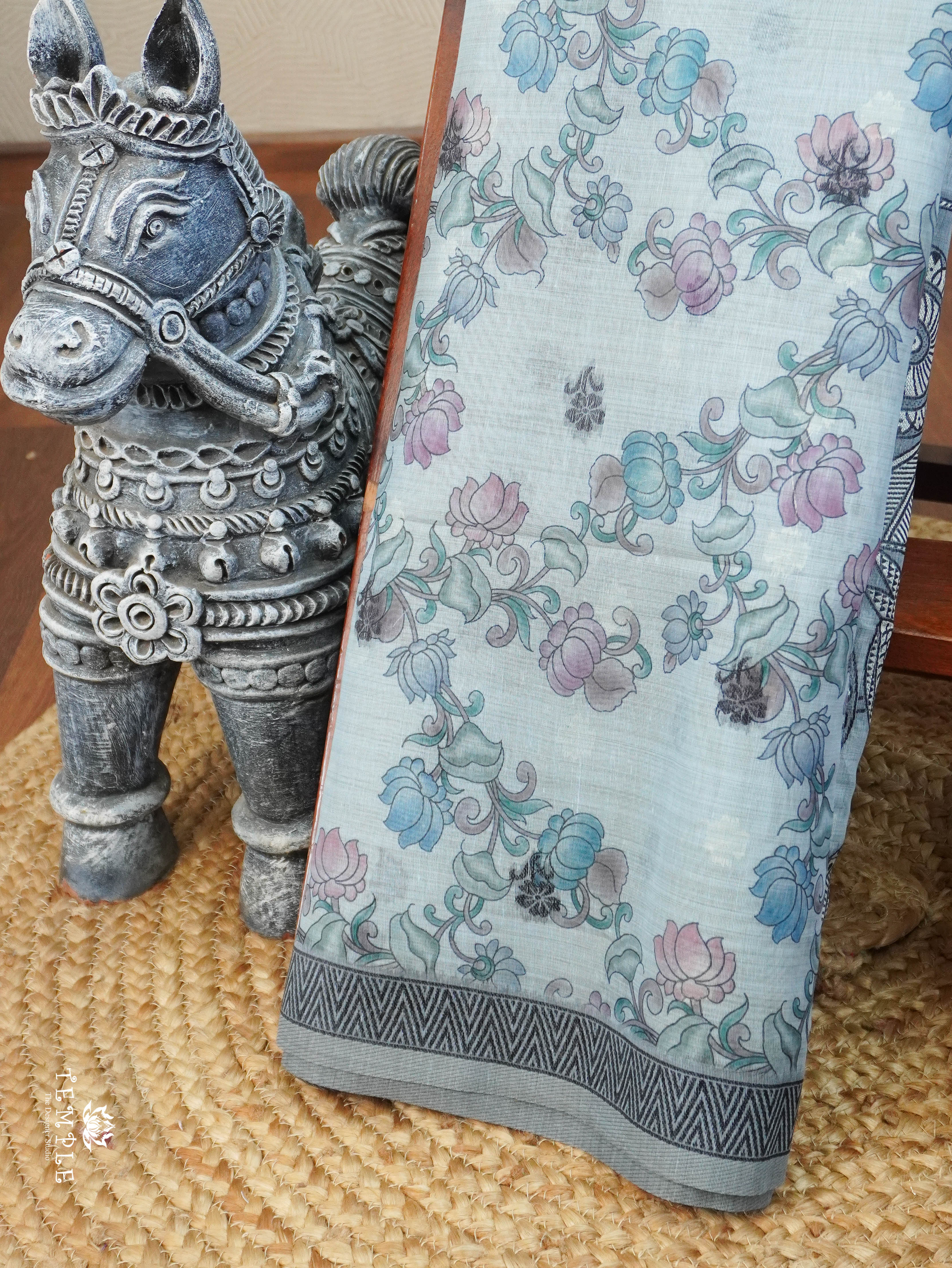 Chanderi Cotton Saree | TTDS3137