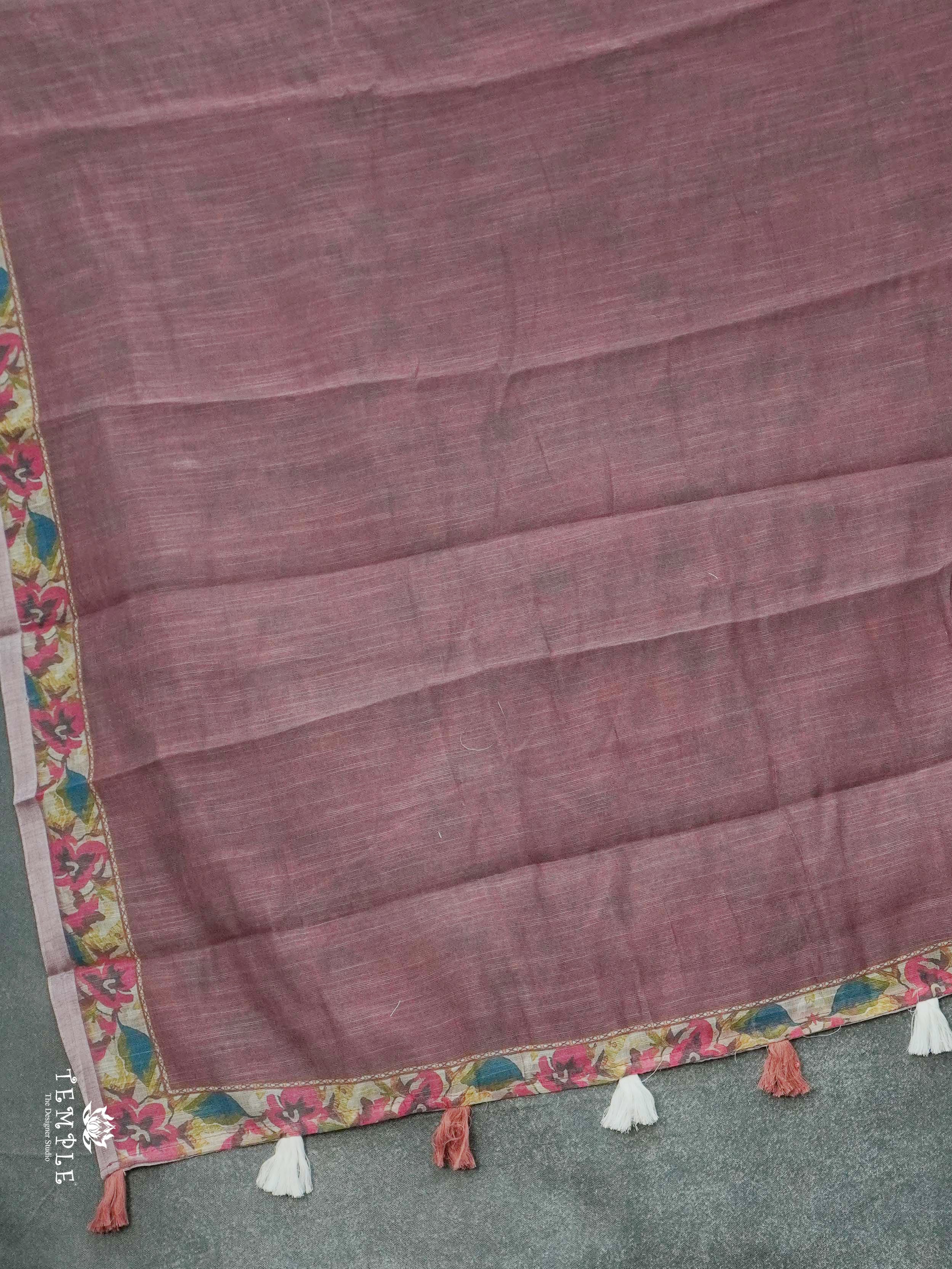 Chanderi Cotton Saree | TTDS2638