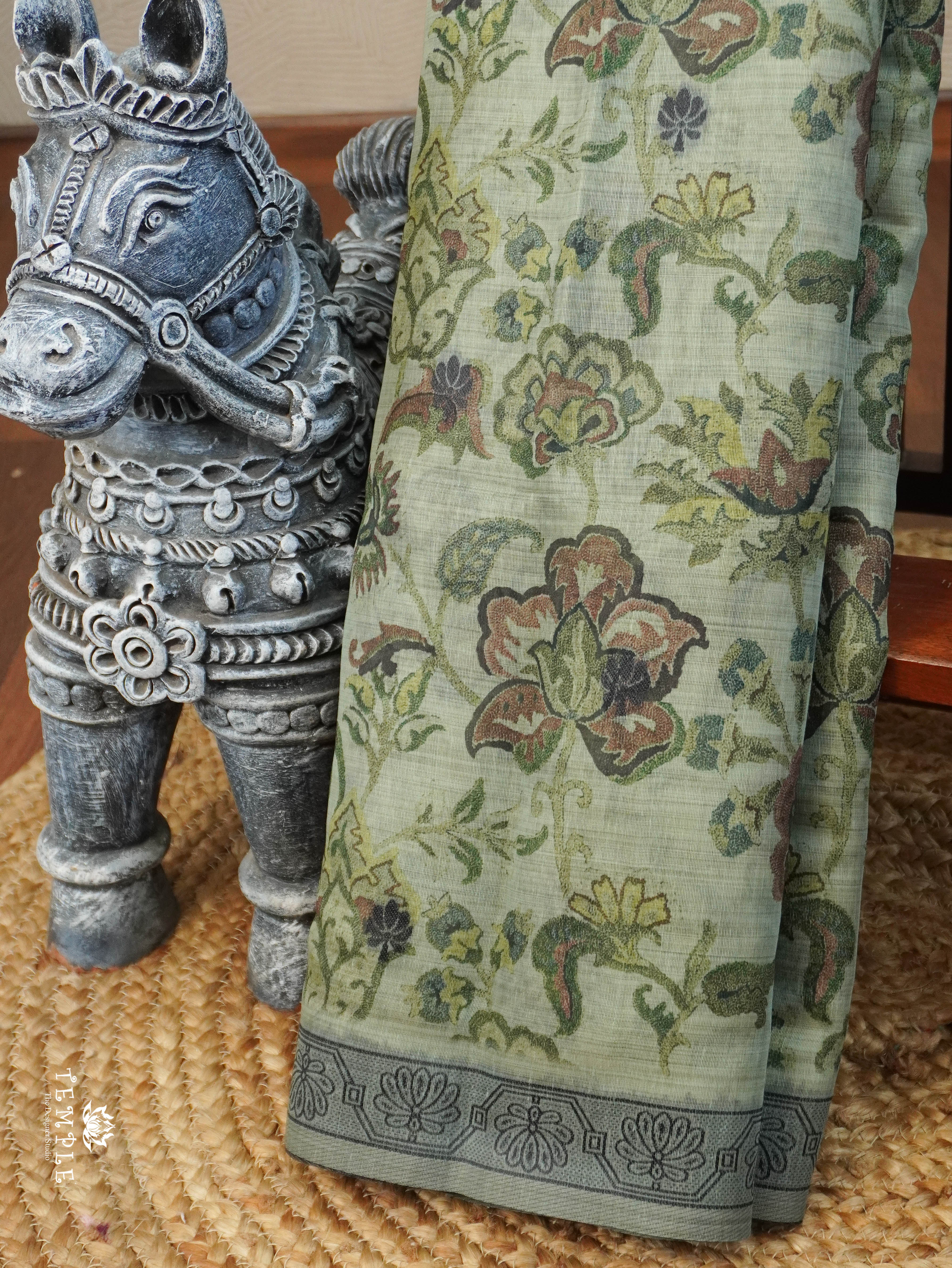 Chanderi Cotton Saree | TTDS3138
