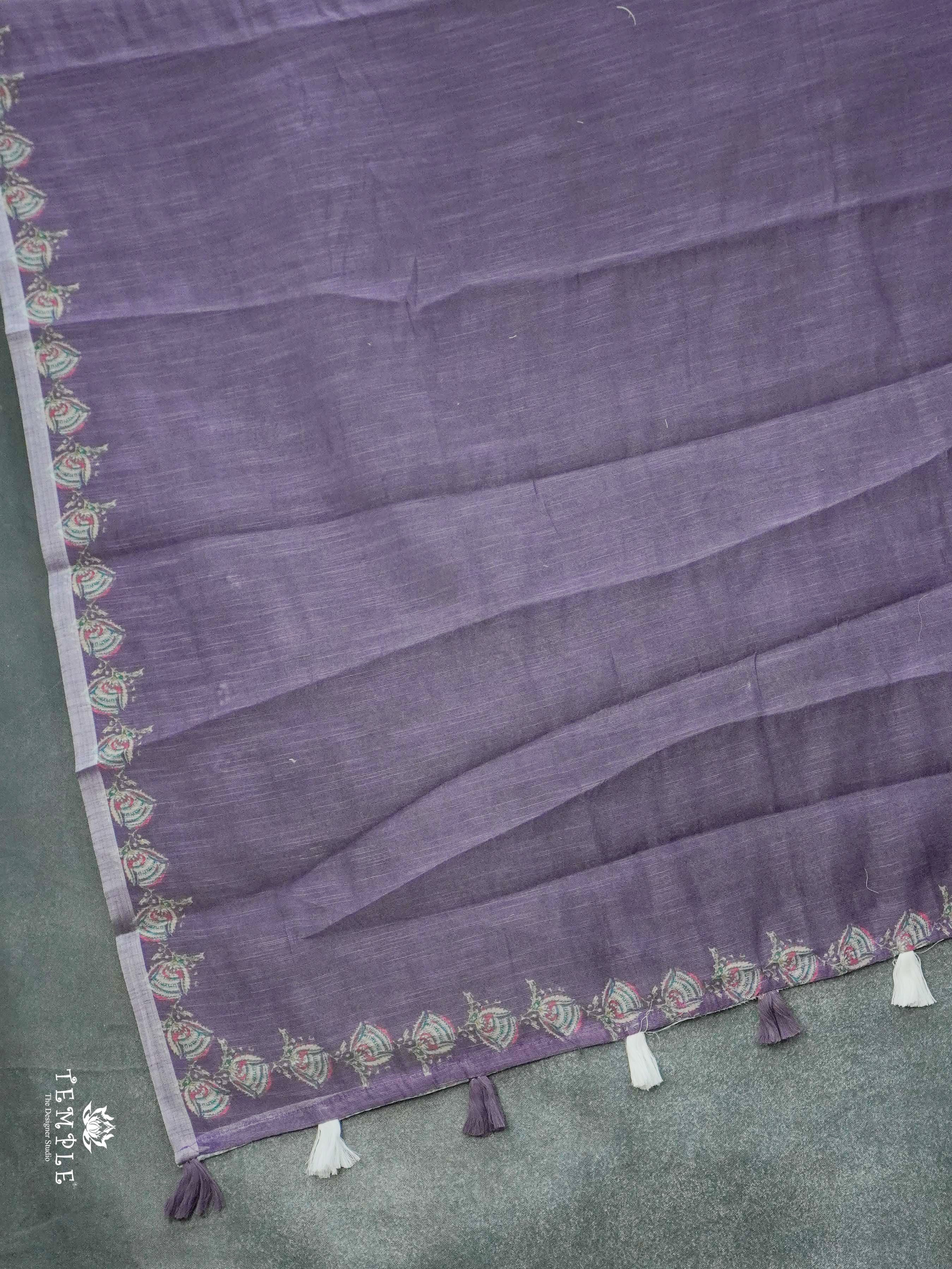 Chanderi Cotton Saree | TTDS2638