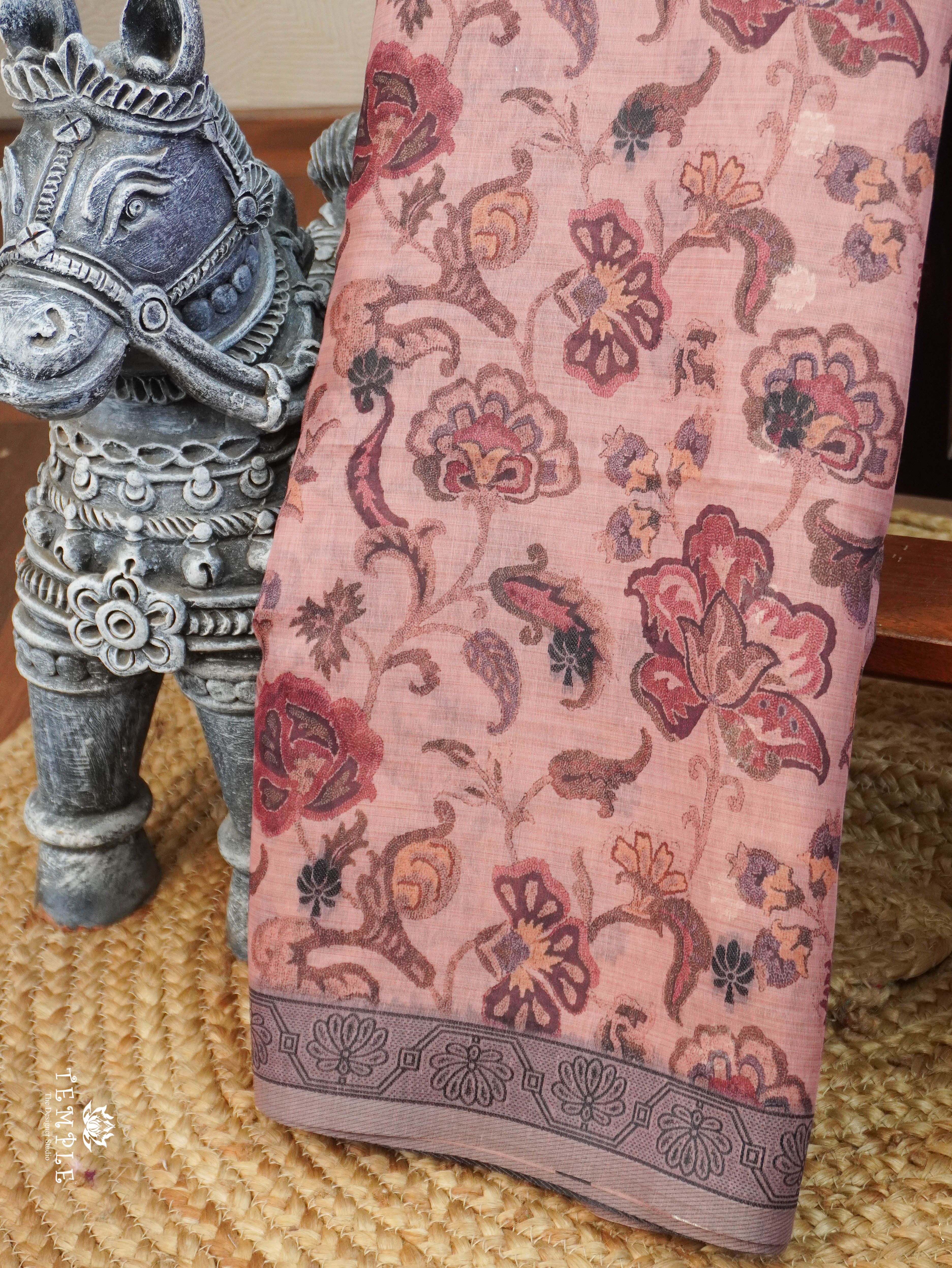 Chanderi Cotton Saree | TTDS3138