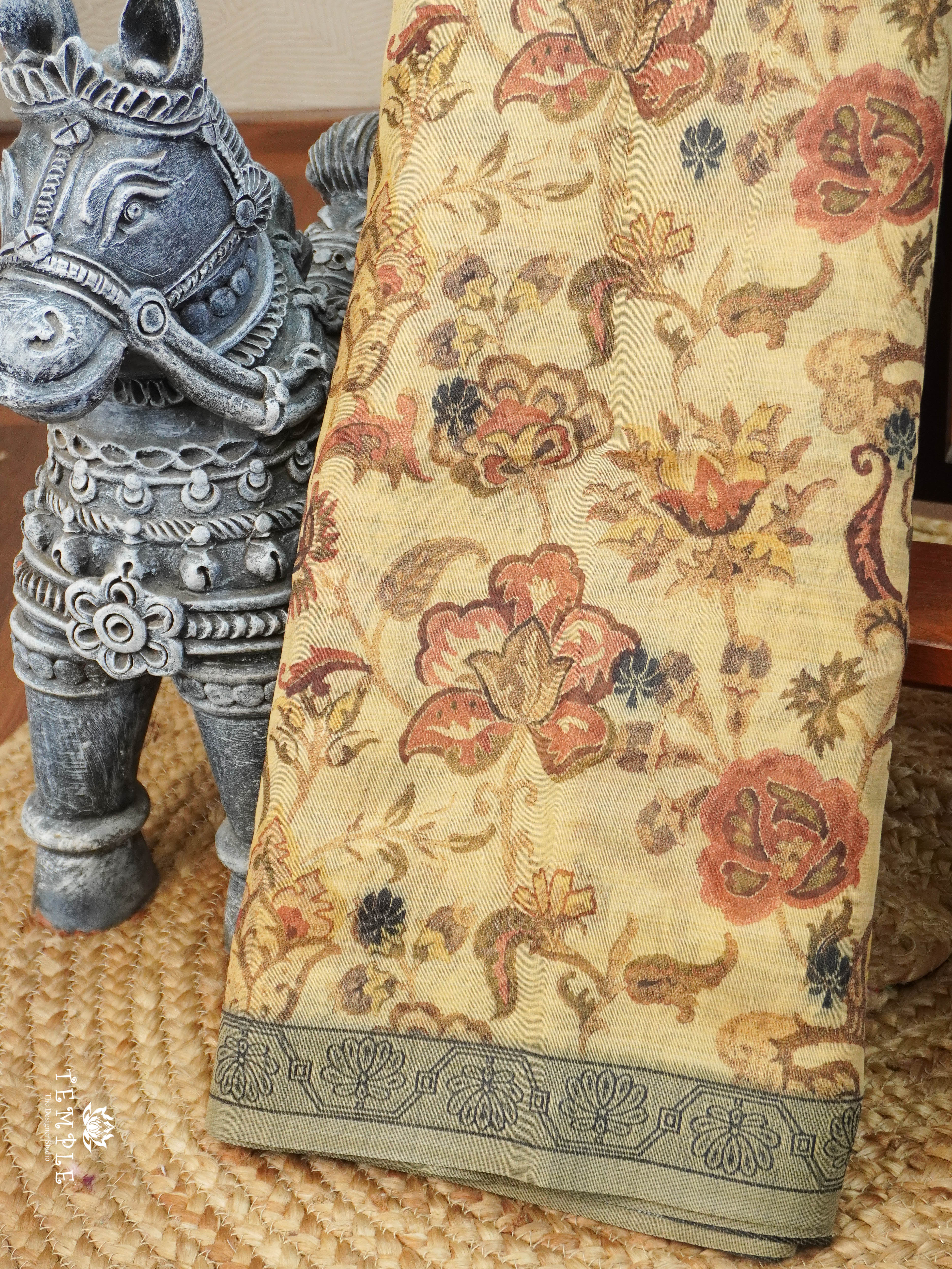 Chanderi Cotton Saree | TTDS3138