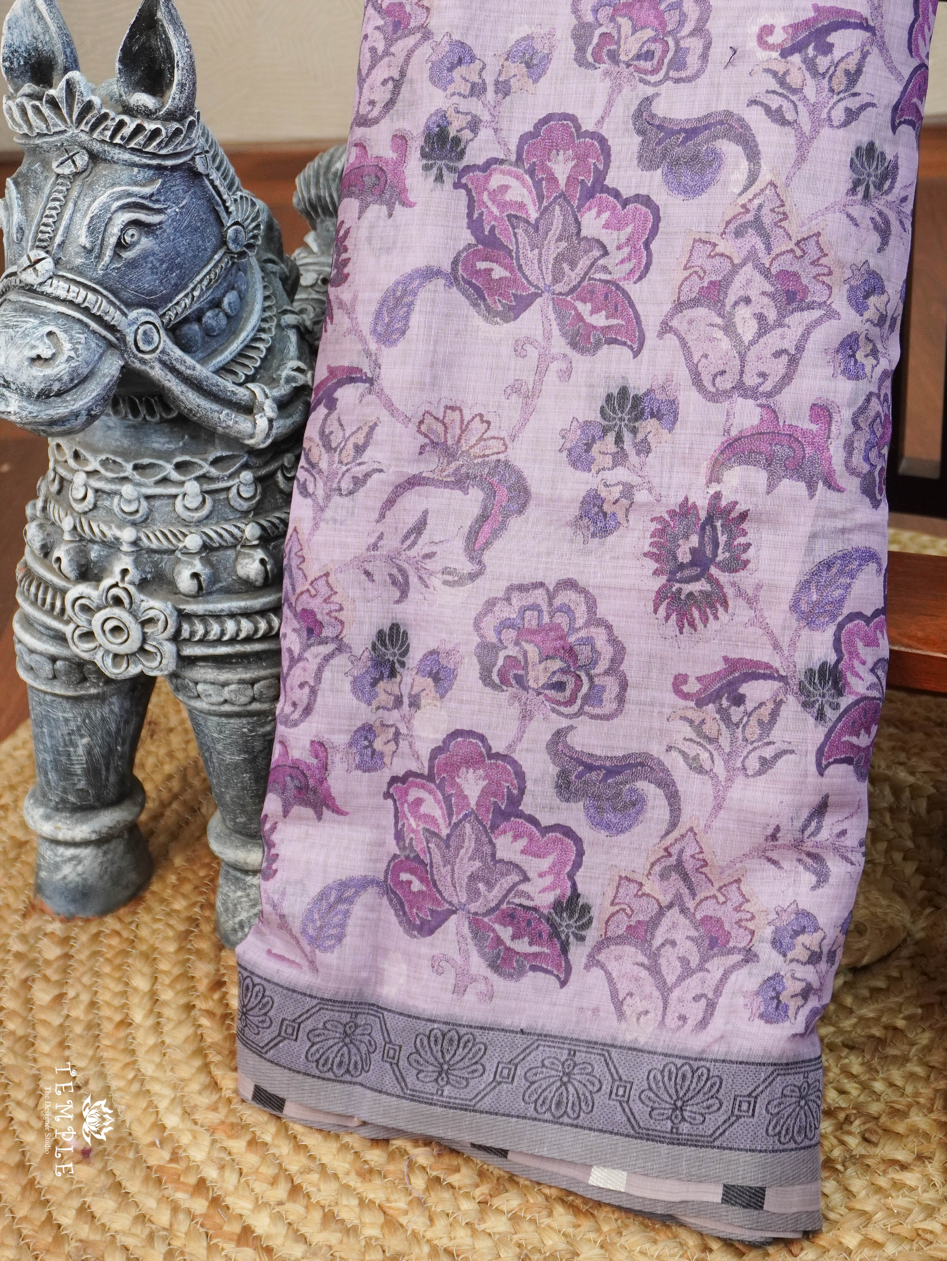 Chanderi Cotton Saree | TTDS3138