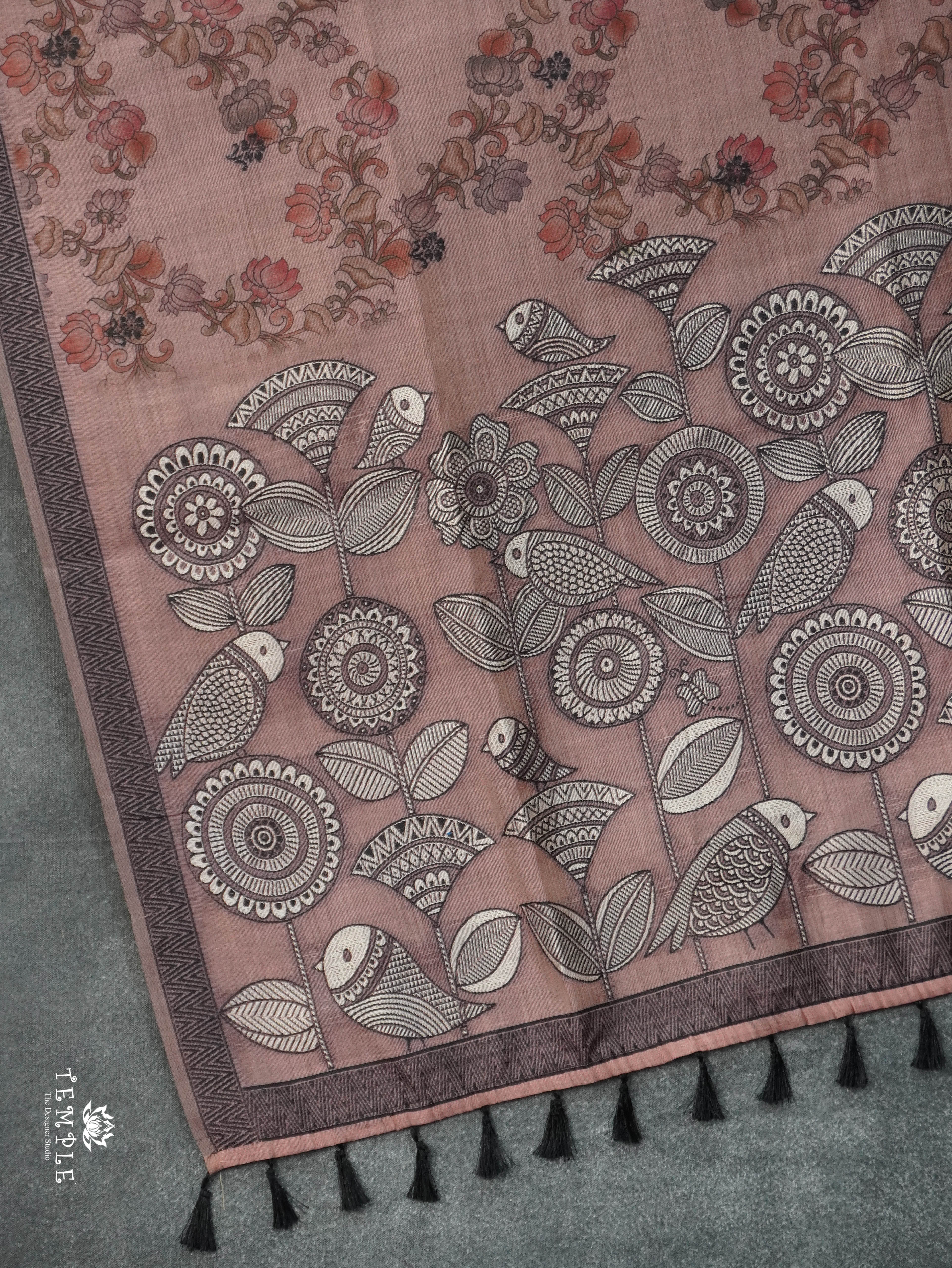Chanderi Cotton Saree | TTDS3137