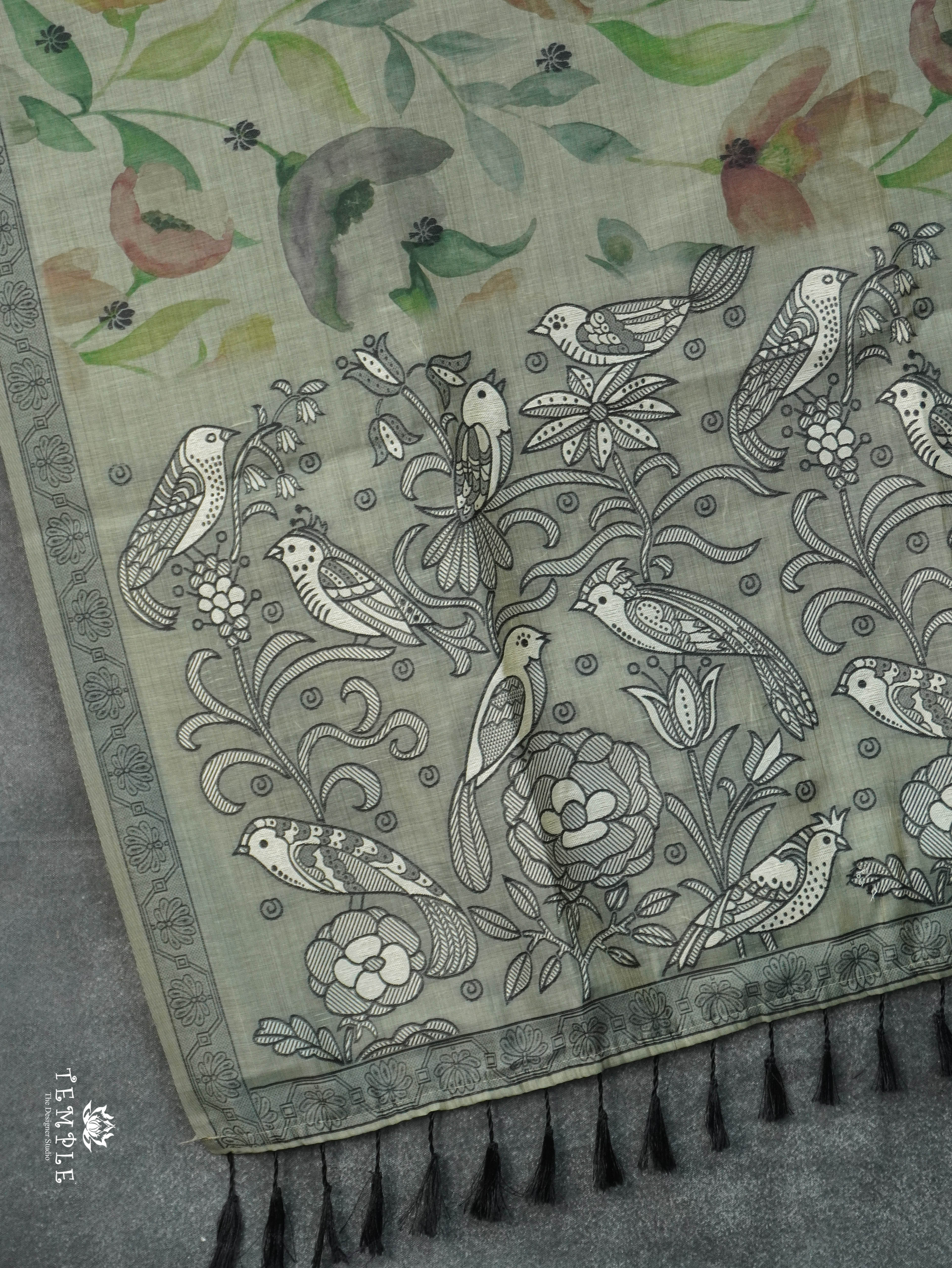 Chanderi Cotton Saree | TTDS3136