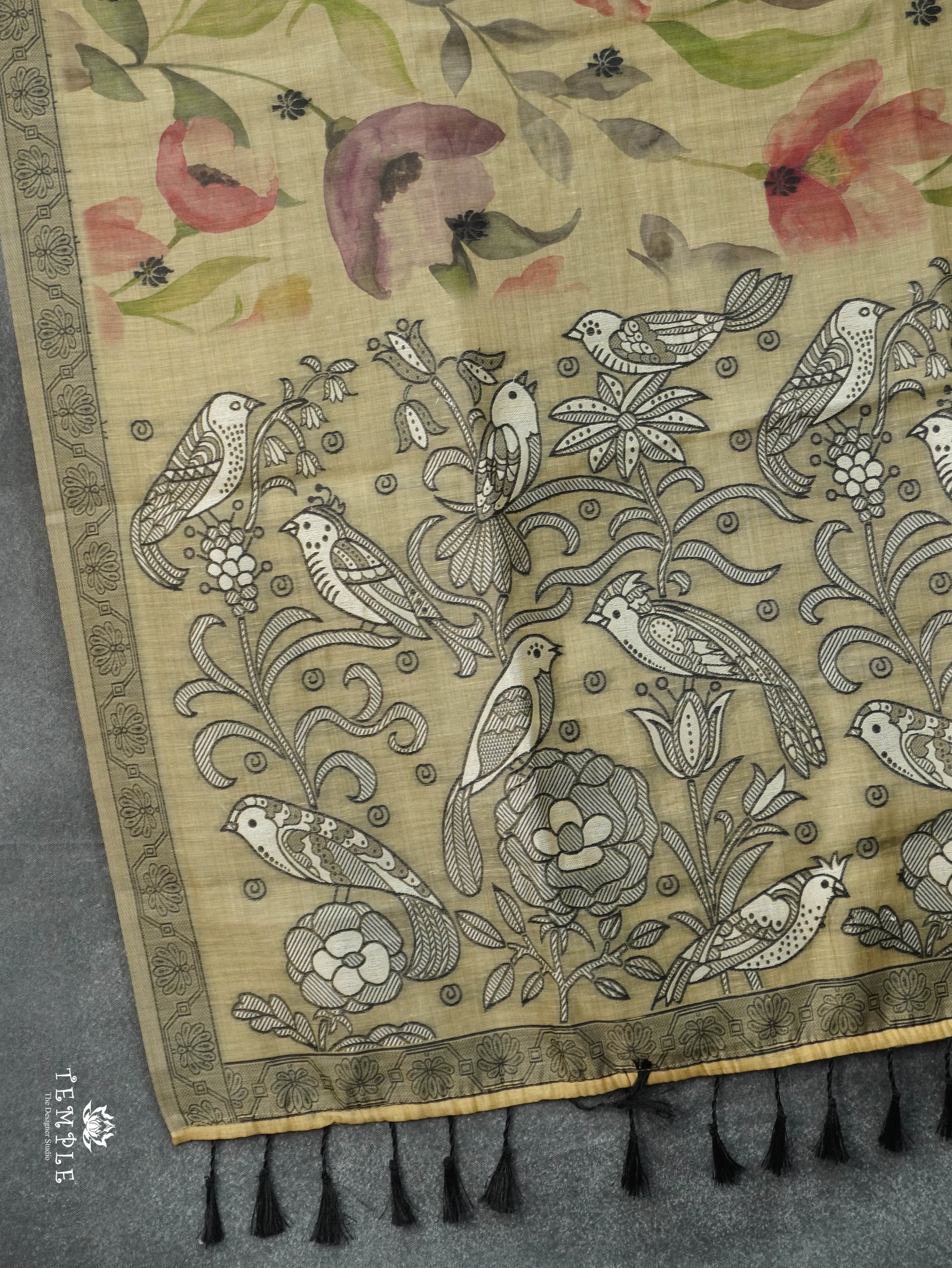Chanderi Cotton Saree | TTDS3136