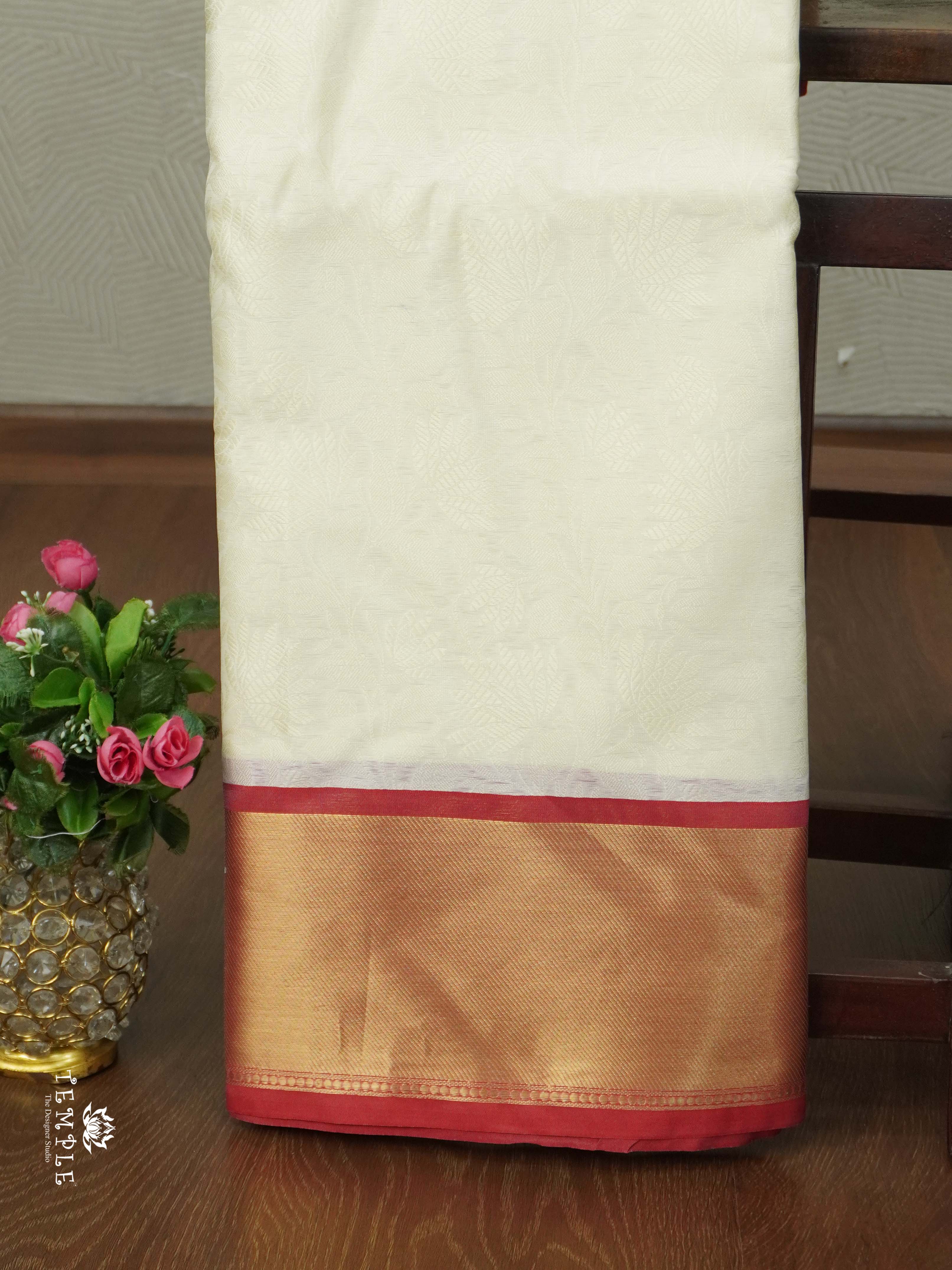 Kora Muslin Saree | TTDS2640