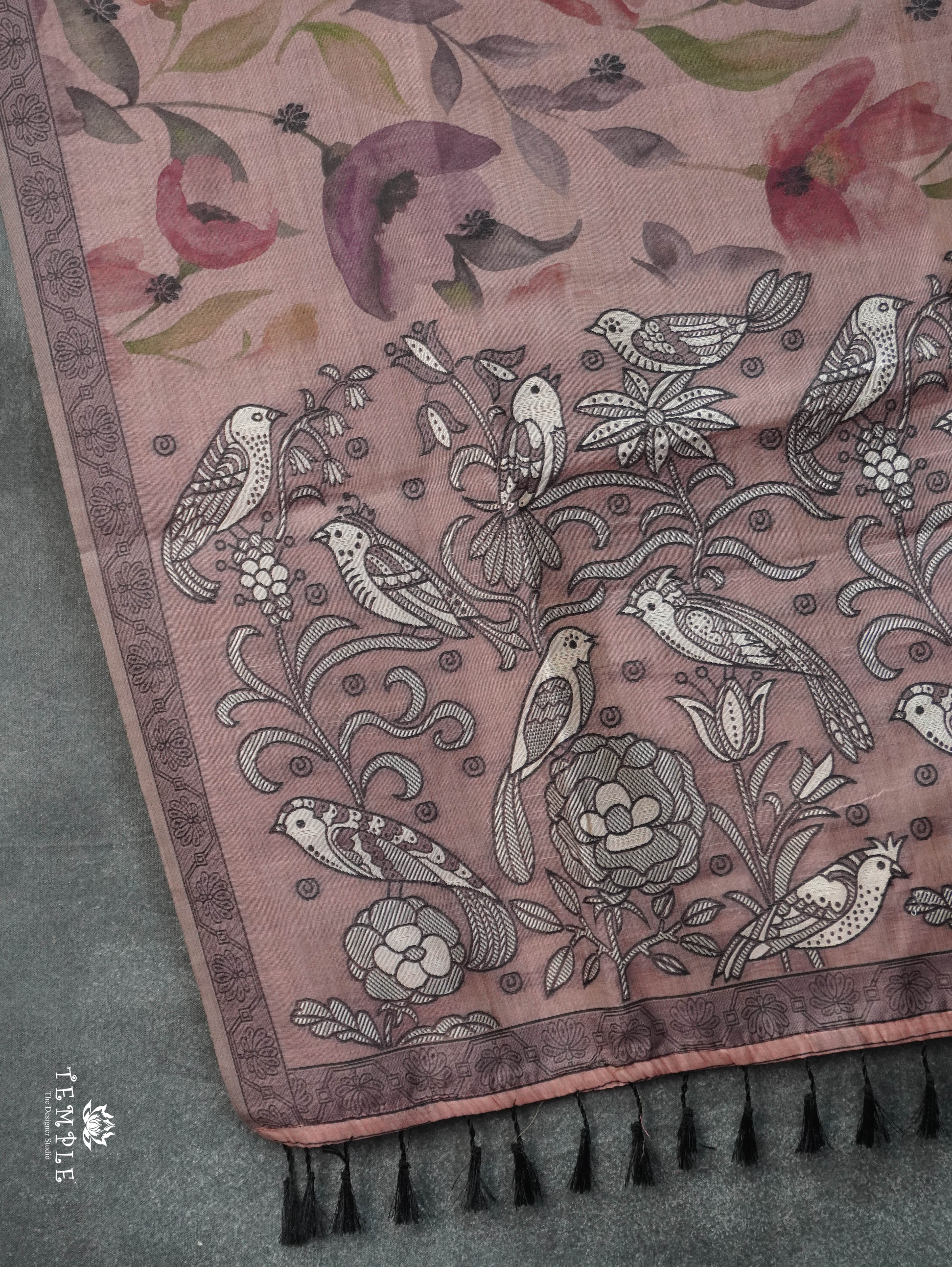 Chanderi Cotton Saree | TTDS3136